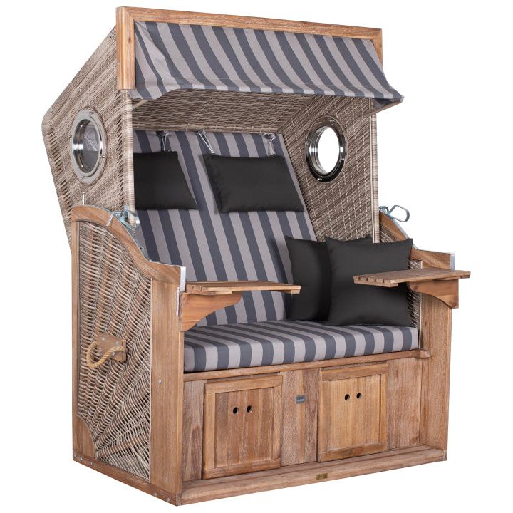 Strandkorb TRENDY PURE GREENLINE 135XL - SHW - FIRE