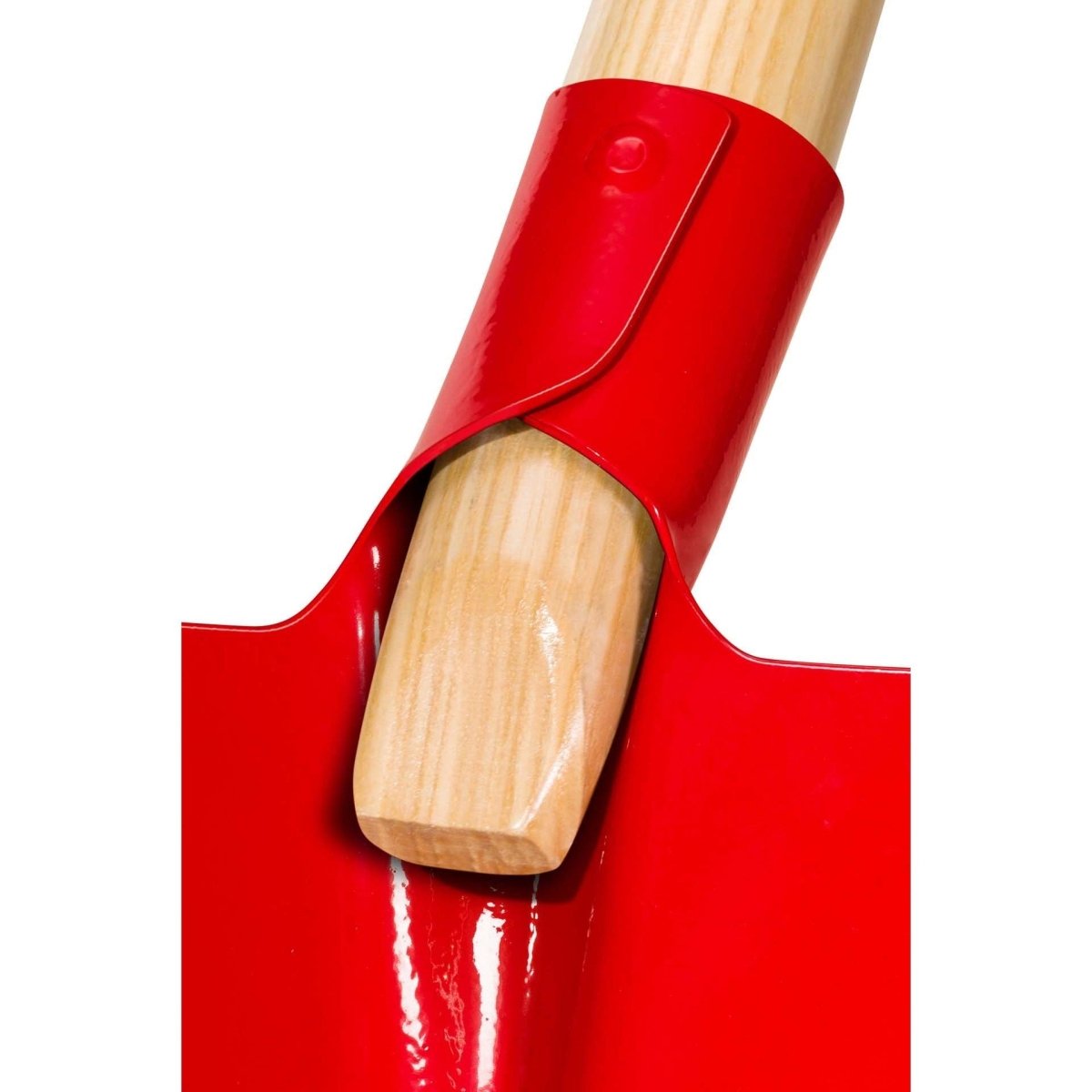IDEAL RUHR - BRILLANT Frankfurter Schaufel Gr. 5 rot mit Eschenstiel - SHW - FIRE