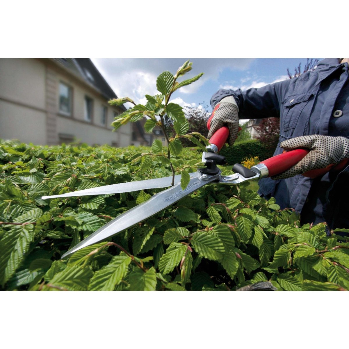 BERGER Heckenschere mit Holzstiel - SHW - FIRE