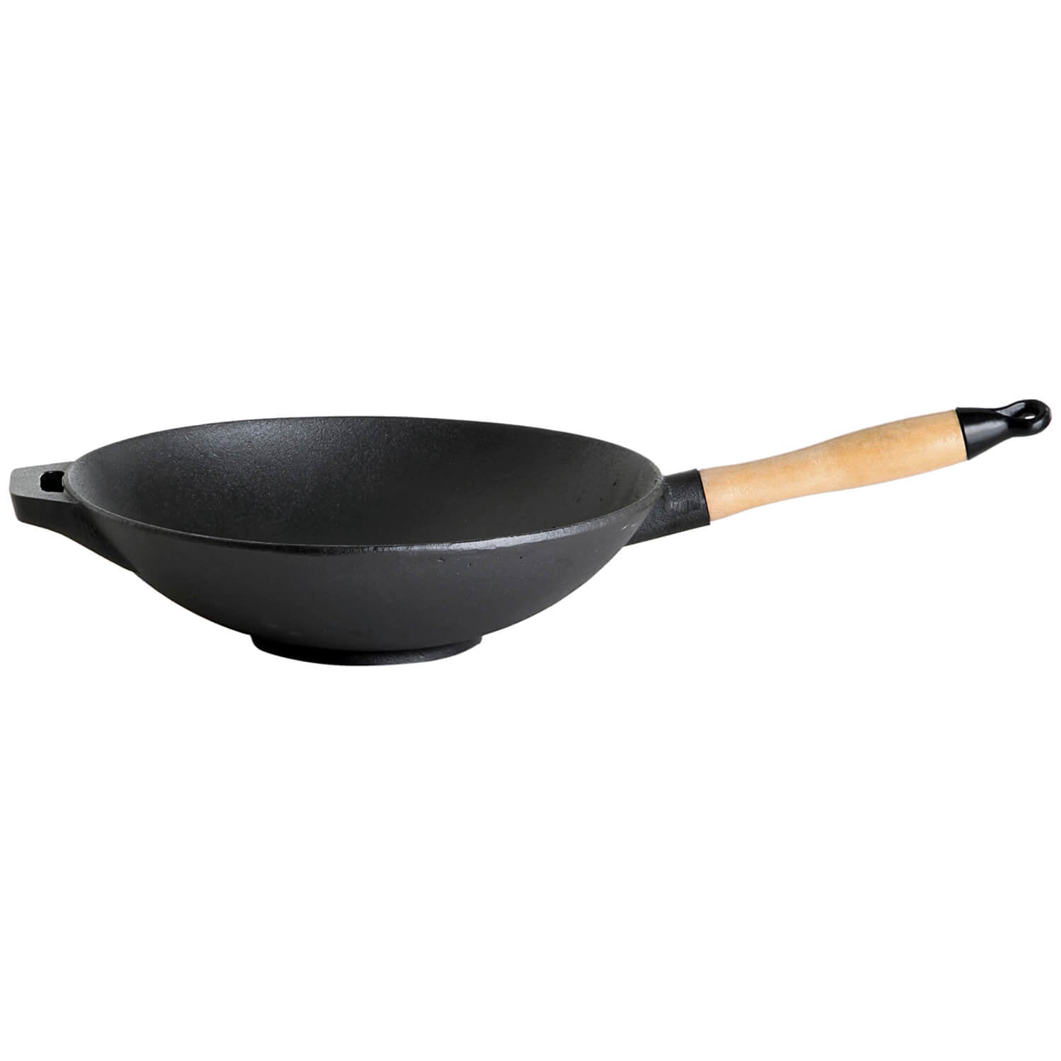 ALLGRILL Wok aus Gusseisen m. Holzgriff Ø 30 cm  ALLGRILL    - Flammerando