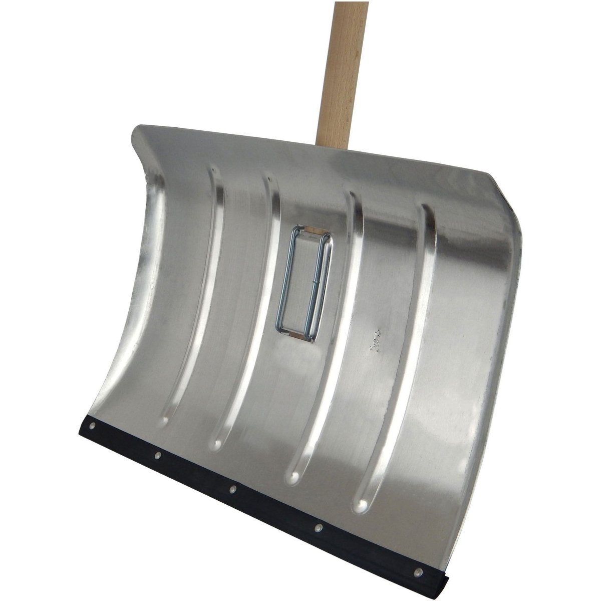 SHW Schneeschieber - Aluminium 50 cm mit Flüsterkante und Ovalstiel 150 cm - SHW - FIRE