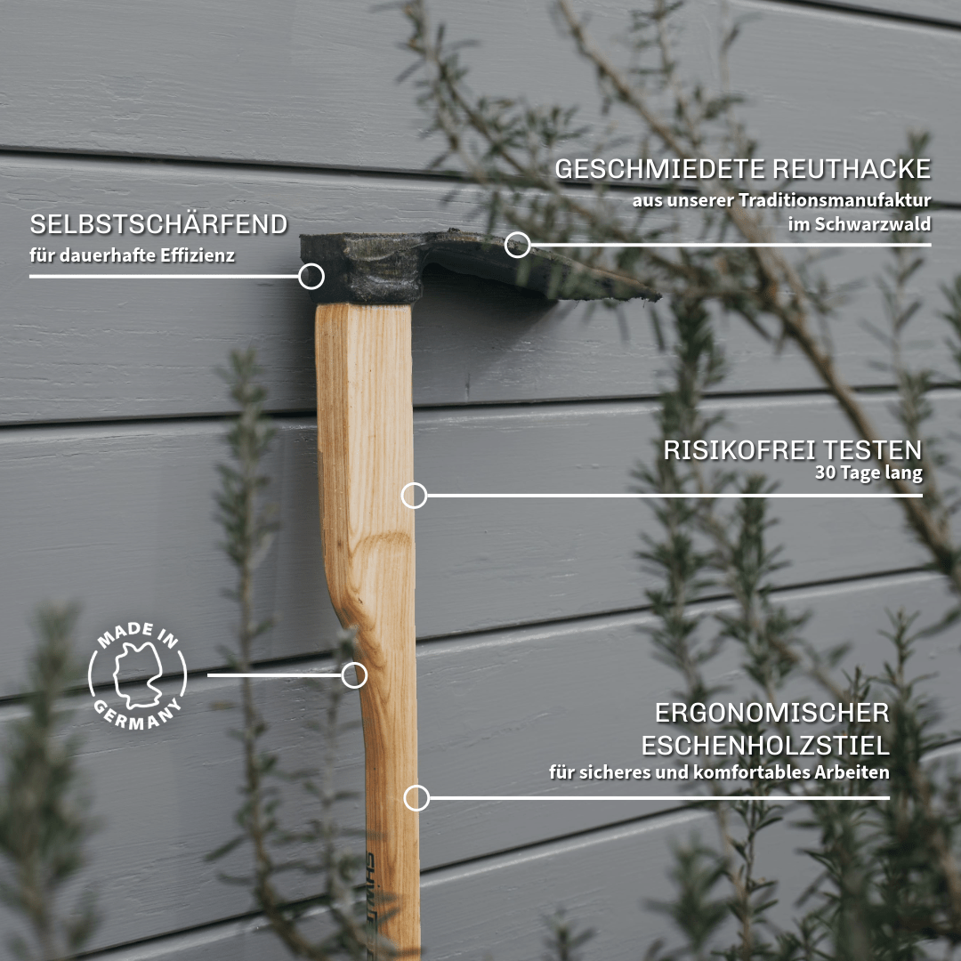 SHW Reuthacke mit Eschenstiel 135 cm - SHW - FIRE