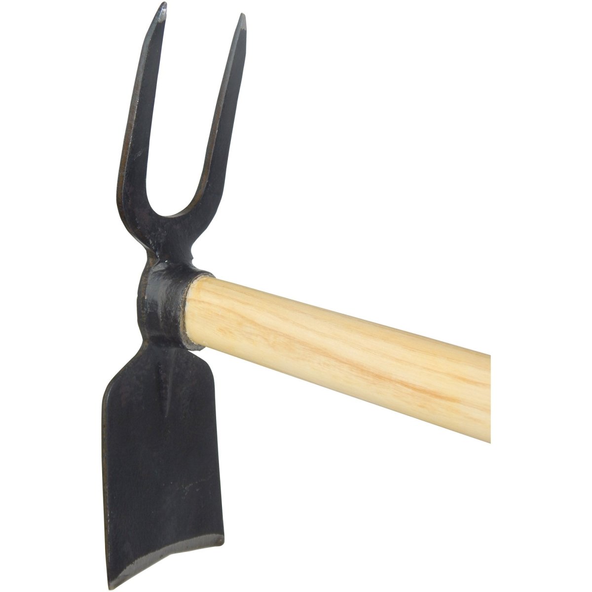 SHW Gartenhacke, Gr. 1 2 Zinken breites Blatt mit Eschenstiel 135 cm - SHW - FIRE