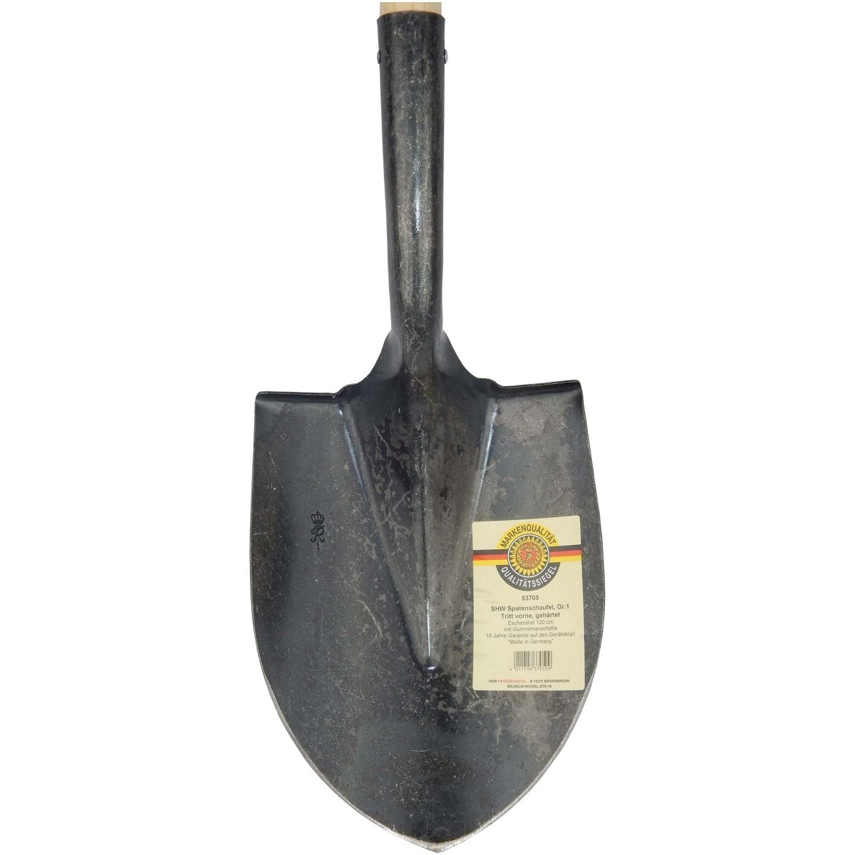 SHW Spatenschaufel Gr. 1 mit Gerätestiel 120 cm - SHW - FIRE
