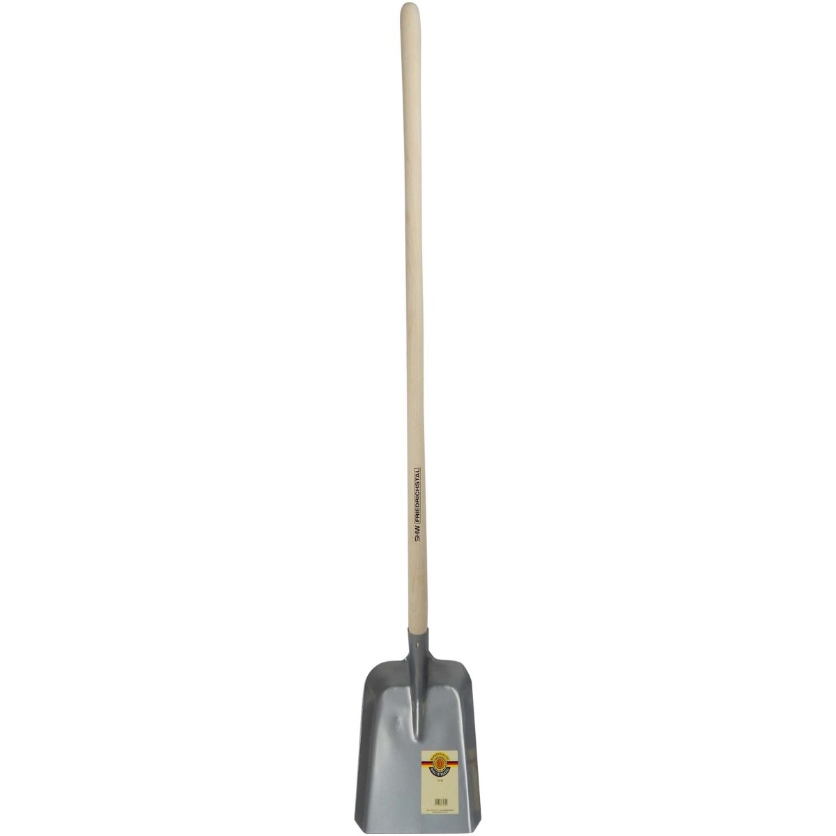 SHW Randschaufel silber gepulvert mit Eschenstiel 135 cm - SHW - FIRE