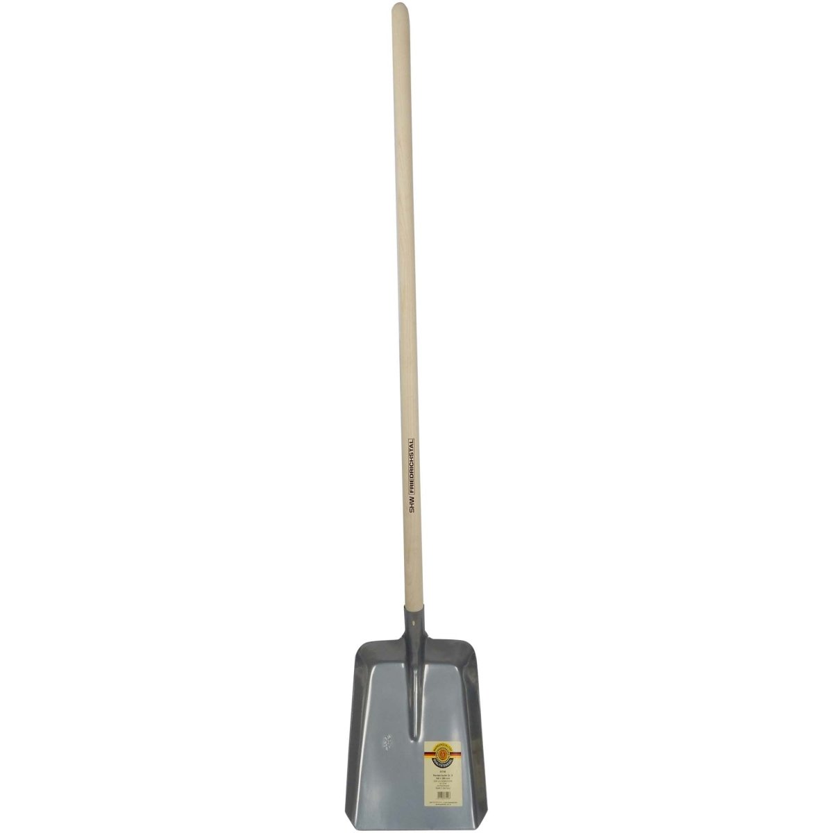 SHW Randschaufel silber gepulvert mit Eschenstiel 135 cm - SHW - FIRE