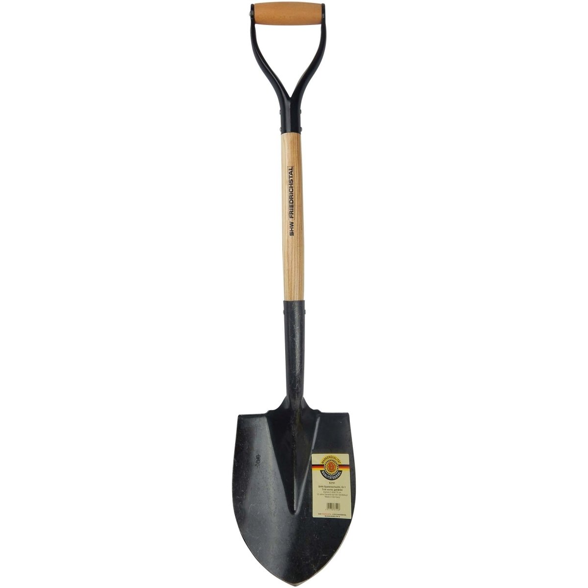 SHW Spatenschaufel mit Eschen - Y - Stiel 75 cm - SHW - FIRE