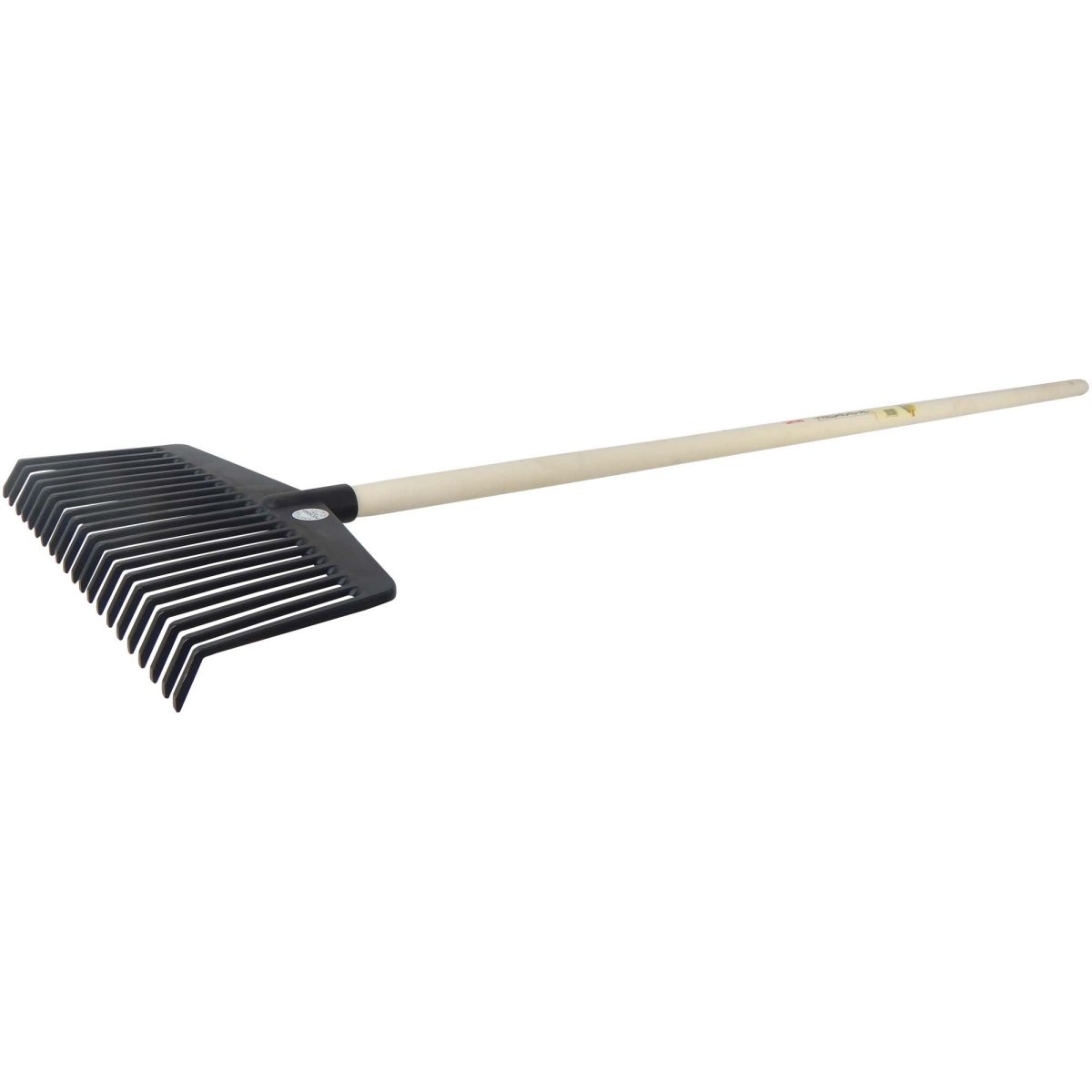 SHW Nylonbesen schwarz, 21 Zinken mit Stiel 140 cm - SHW - FIRE