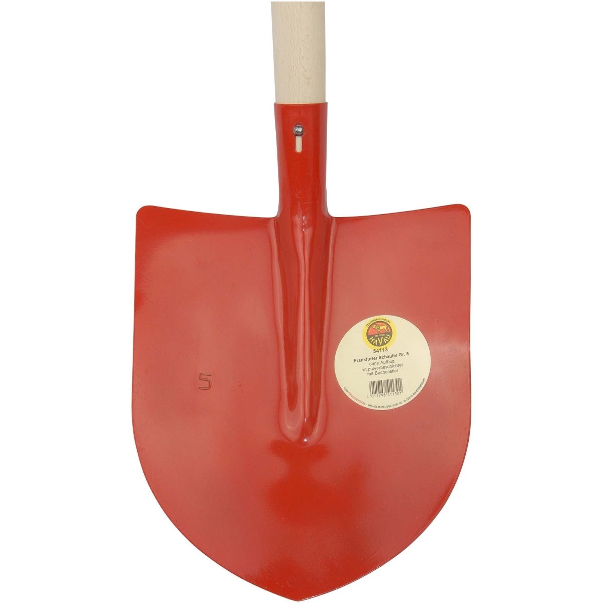 SHW Frankfurter Schaufel "Havau" Gr. 5, mit Buchenstiel - SHW - FIRE