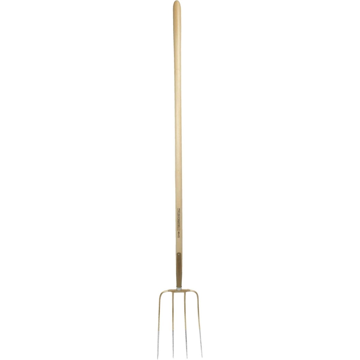SHW Dunggabel, 4 Zinken, Gr. 31x23, mit Schienenzwinge und Eschenstiel - SHW - FIRE