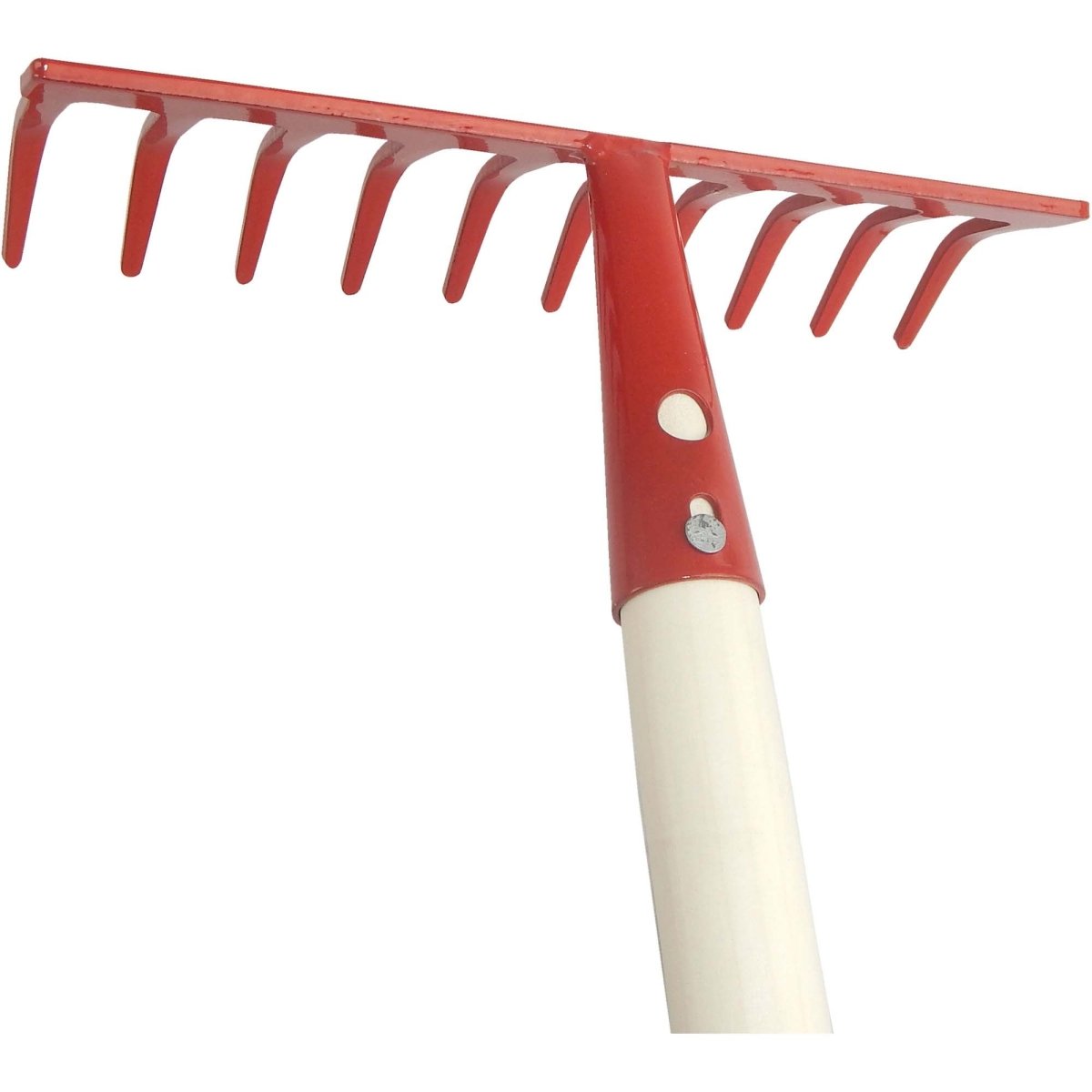 SHW Gartenrechen, rot mit Espenholzstiel - SHW - FIRE