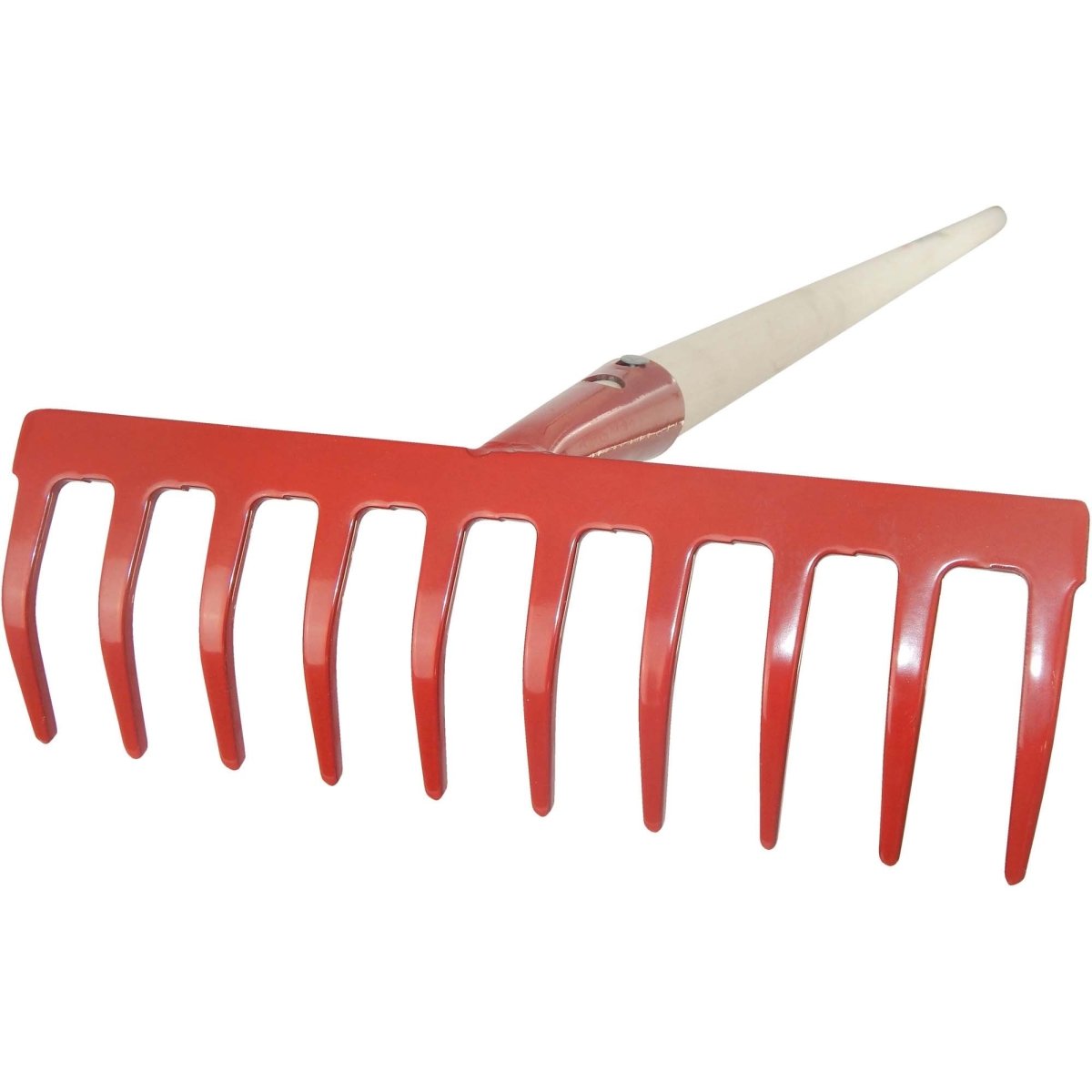 SHW Gartenrechen, rot mit Espenholzstiel - SHW - FIRE