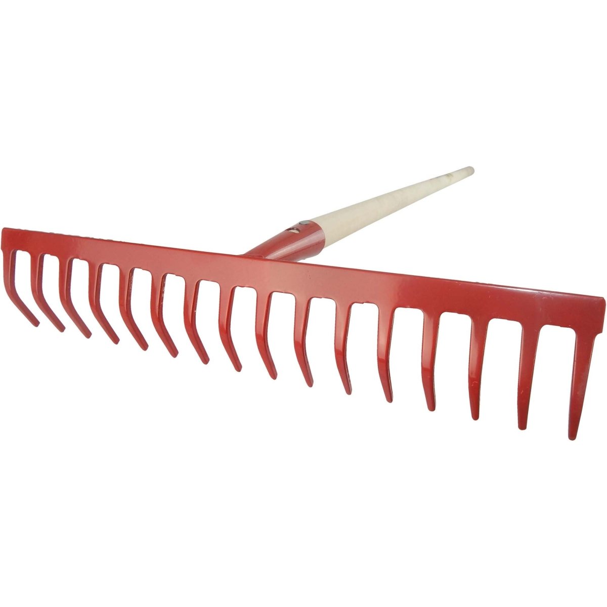 SHW Gartenrechen, rot mit Espenholzstiel - SHW - FIRE