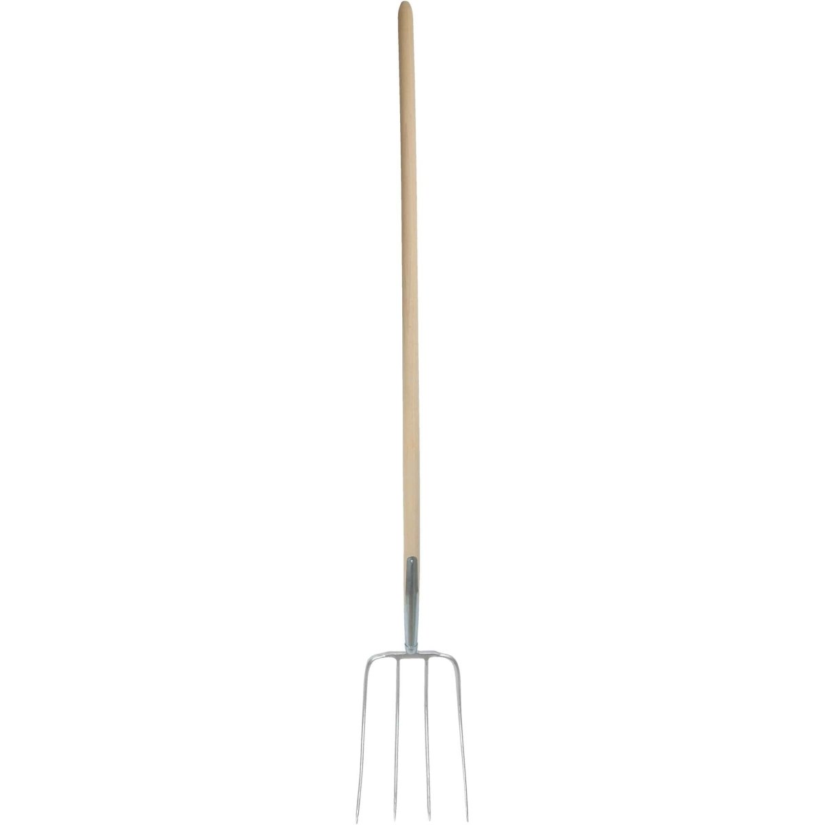 SHW Havau - Dunggabel, 4 Zinken Gr.31x23cm, mit Zwinge und Buchenstiel - SHW - FIRE