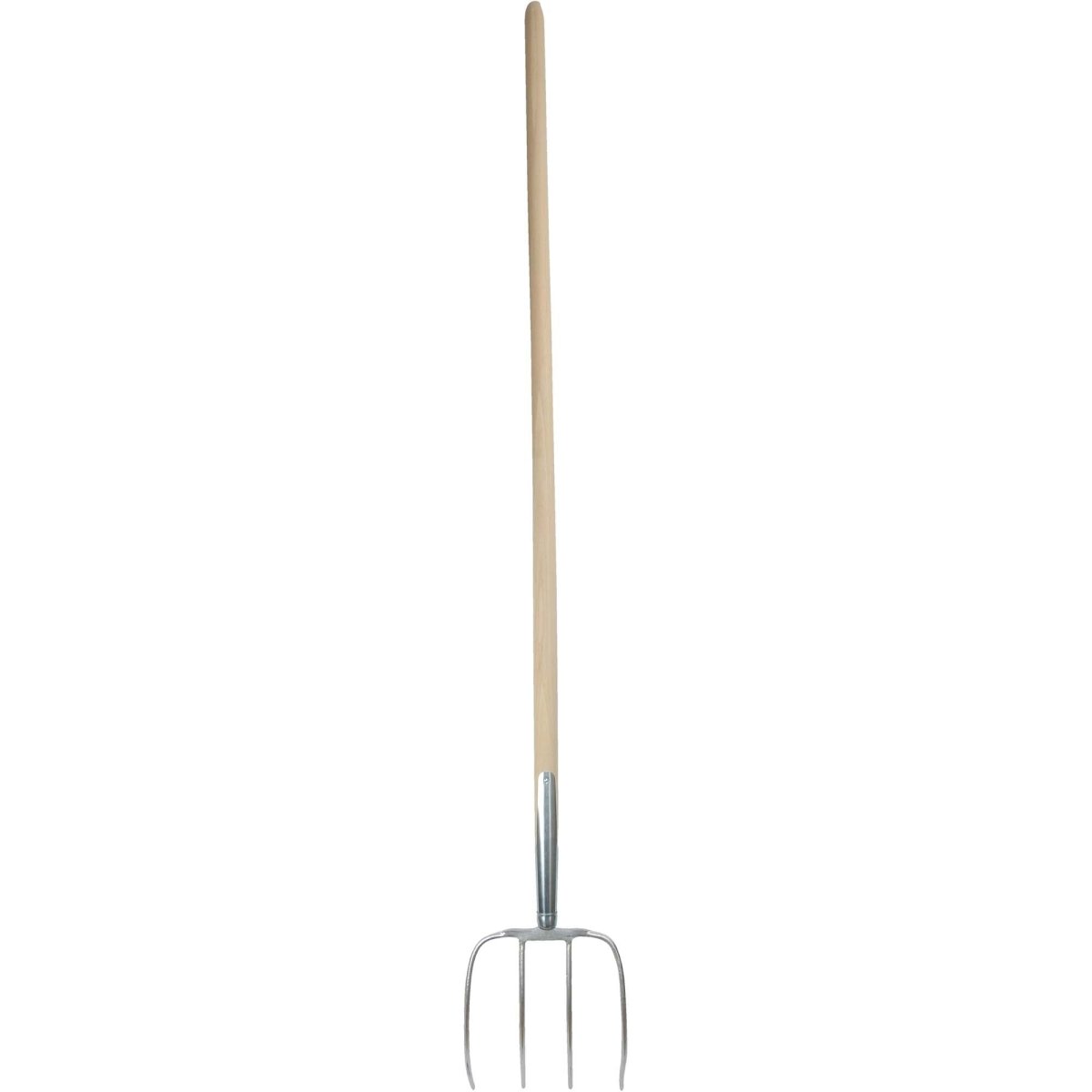 SHW Havau - Dunggabel, 4 Zinken Gr.31x23cm, mit Zwinge und Buchenstiel - SHW - FIRE