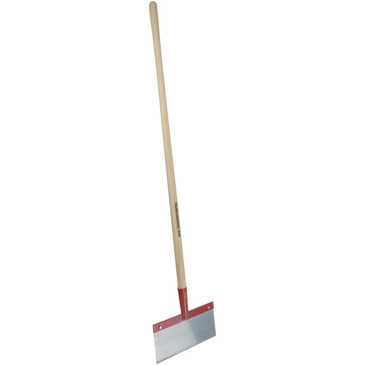 SHW Stoßscharre mit Federstahlblatt & Holzstiel, 150 oder 300 mm - SHW - FIRE