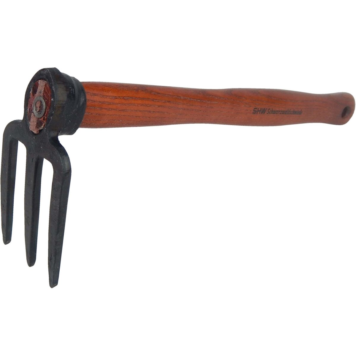SHW Häckchen mit 3 Zinken und Eschenholzstiel 40 cm lang - SHW - FIRE