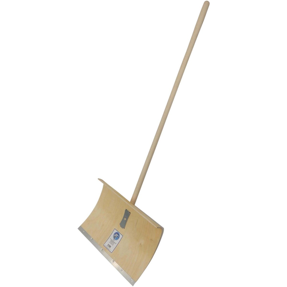 SHW Schneeschieber - Sperrholz Blatt 5 - fach verleimt, 50 cm breit, mit Holzstiel - SHW - FIRE