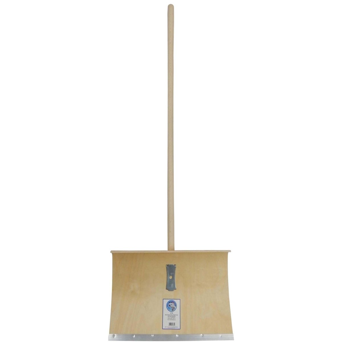 SHW Schneeschieber - Sperrholz Blatt 5 - fach verleimt, 50 cm breit, mit Holzstiel - SHW - FIRE