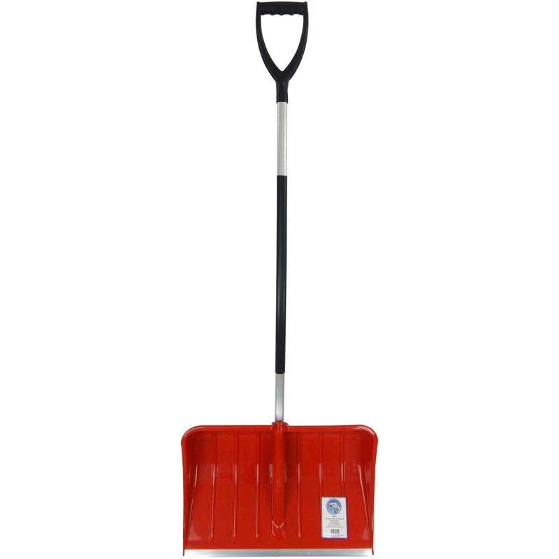 SHW Schneeschieber Kunststoff 55 cm mit ergonomischem Alustiel