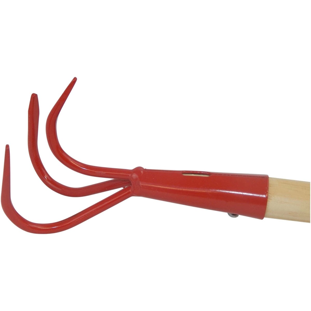SHW Kinder - Gartengrubber, 3 Zinken, mit Hartholzstiel - SHW - FIRE