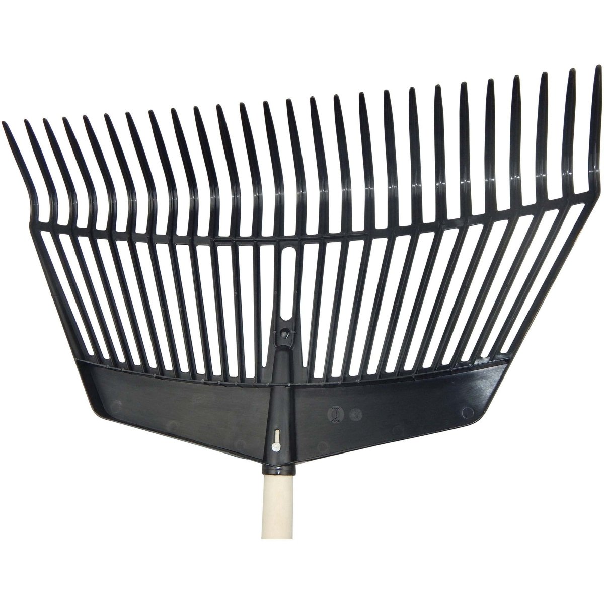 SHW Kunststoff - Funktionsrechen 60 cm / 26 Zinken mit Stiel - SHW - FIRE
