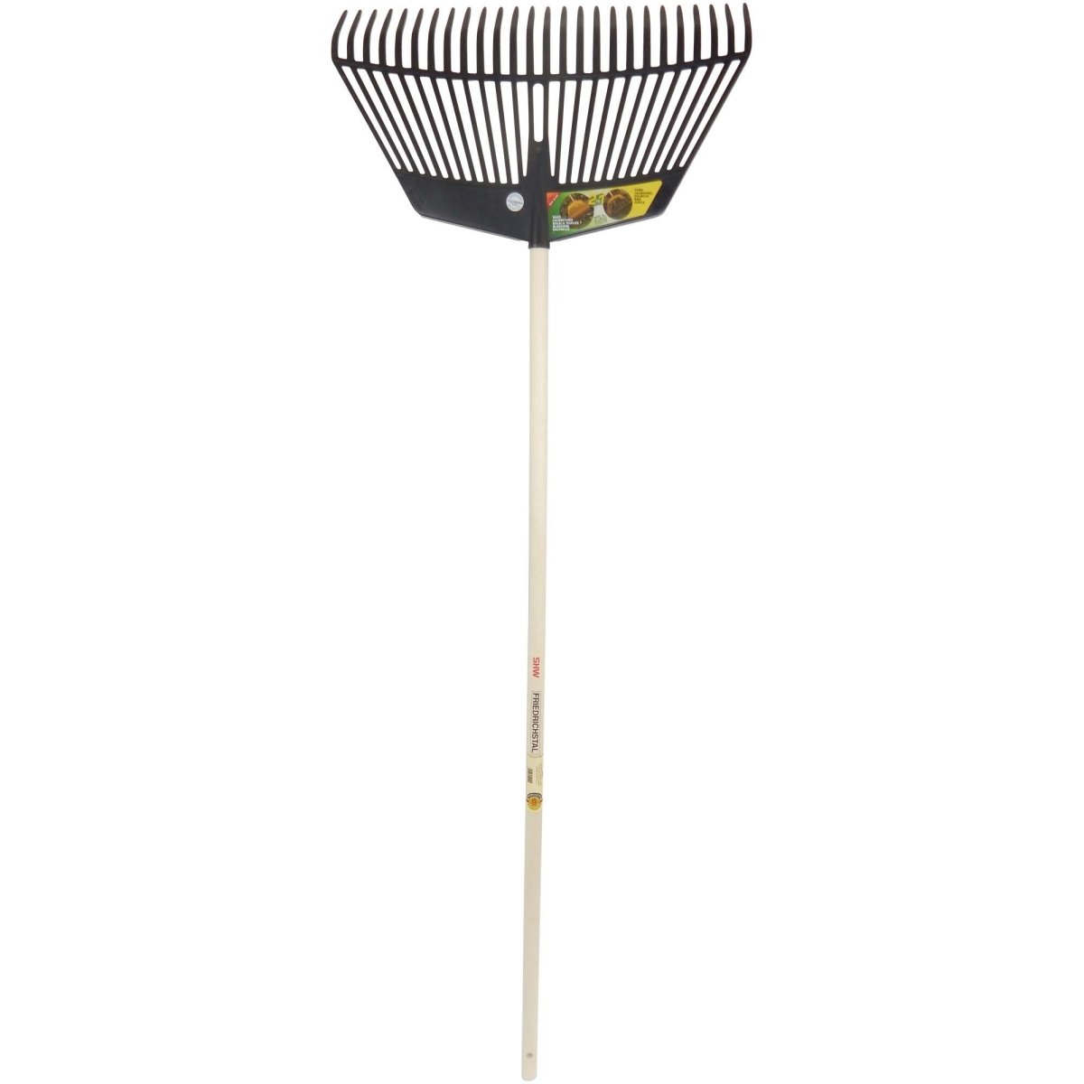 SHW Kunststoff - Funktionsrechen 60 cm / 26 Zinken mit Stiel - SHW - FIRE