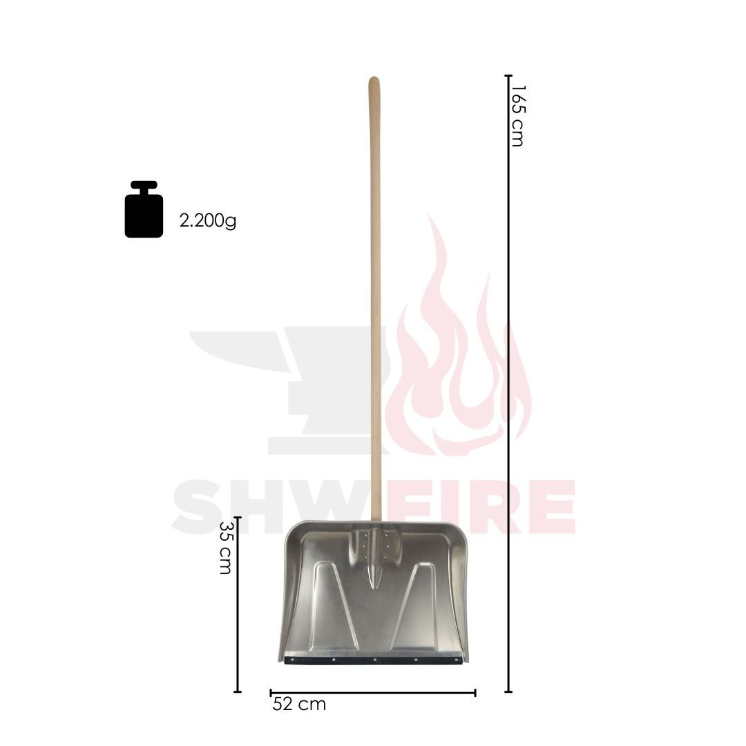 SHW Alu - Schneeräumer - Flüsterkante - SHW - FIRE