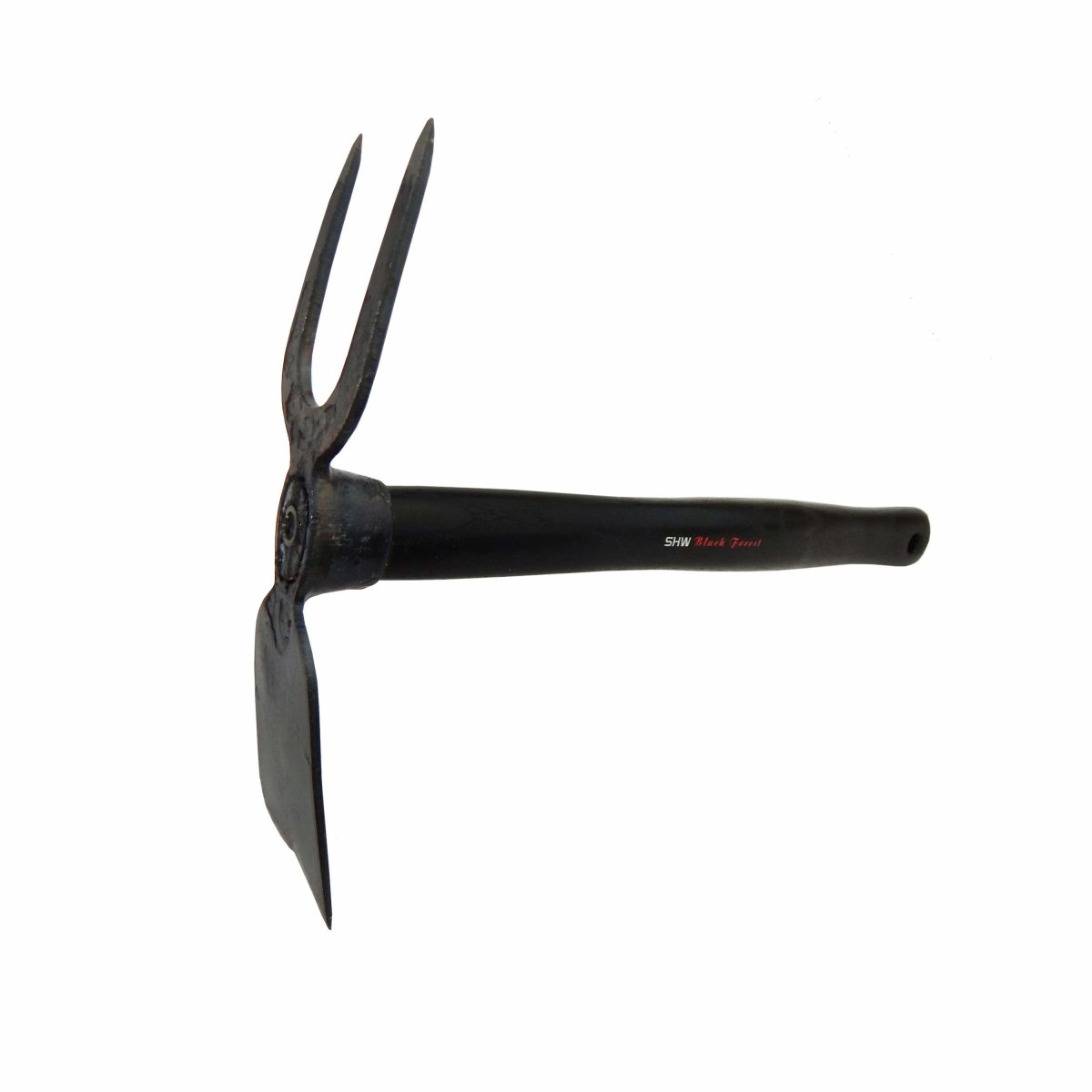 SHW Black Forest Häckchen mit Breitblatt 2 Zinken und Eschenholzstiel 33 cm - SHW - FIRE