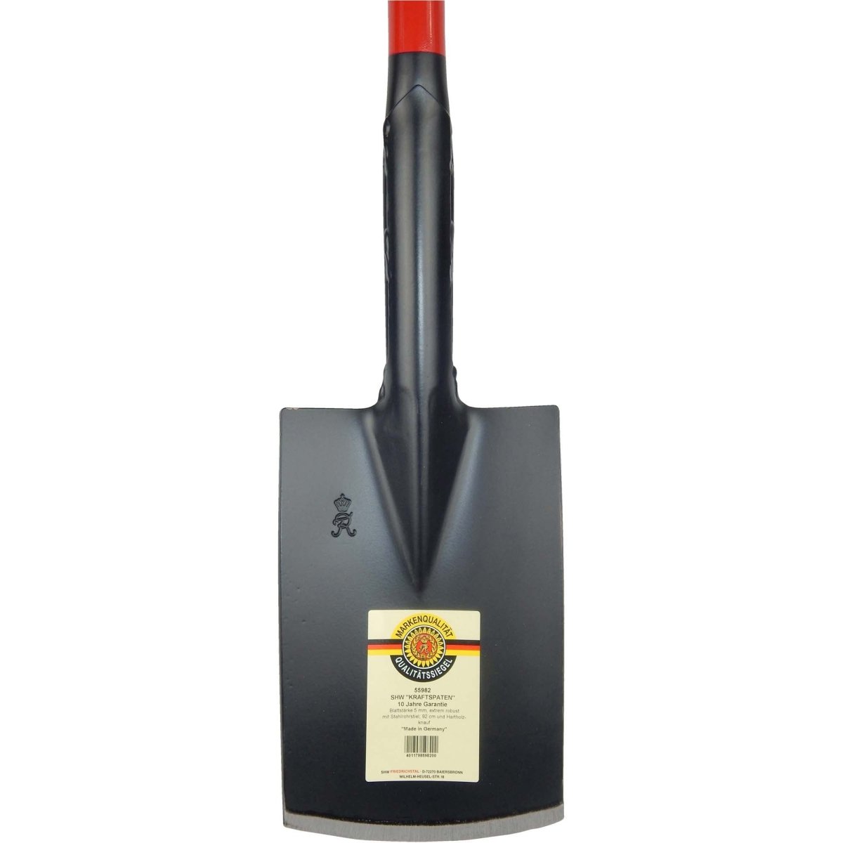 SHW "KRAFT SPATEN" Gärtner Form mit Stahlrohrstiel 92 cm - SHW - FIRE