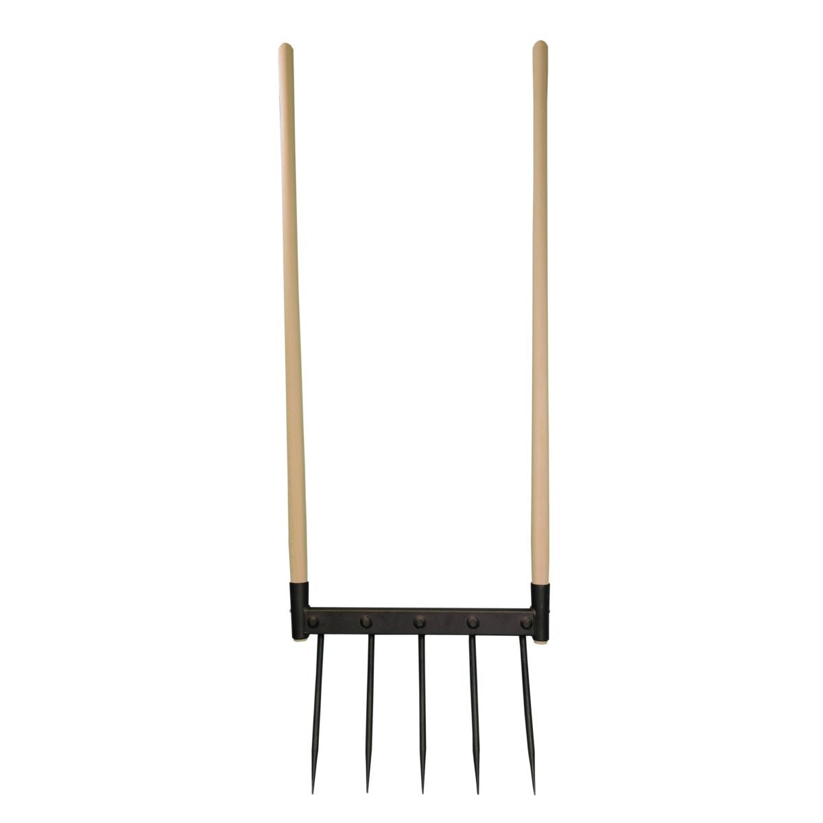 SHW Doppelgrabegabel mit 5 Zinken und 2 Eschenstielen 130 cm - SHW - FIRE