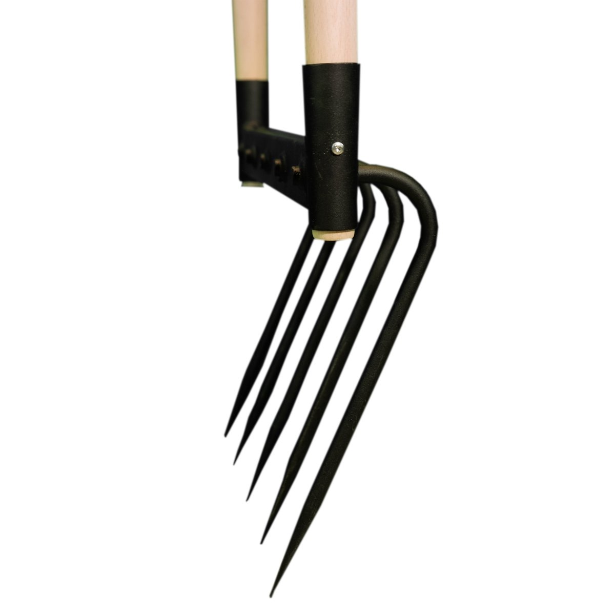 SHW Doppelgrabegabel mit 5 Zinken und 2 Eschenstielen 130 cm - SHW - FIRE