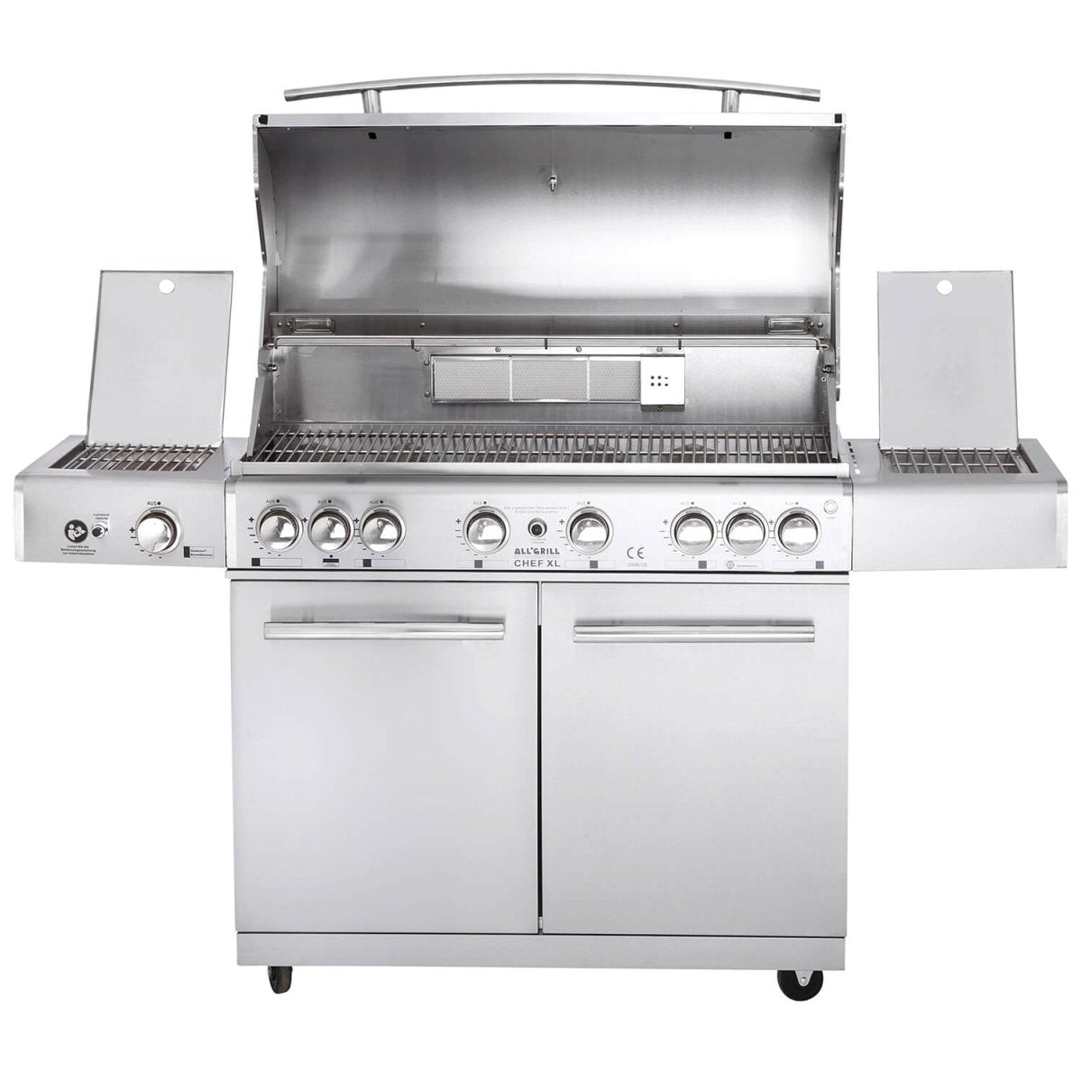 ALLGRILL Topline Chef Grundmodell + Steakzone + Air System - SHW - FIRE