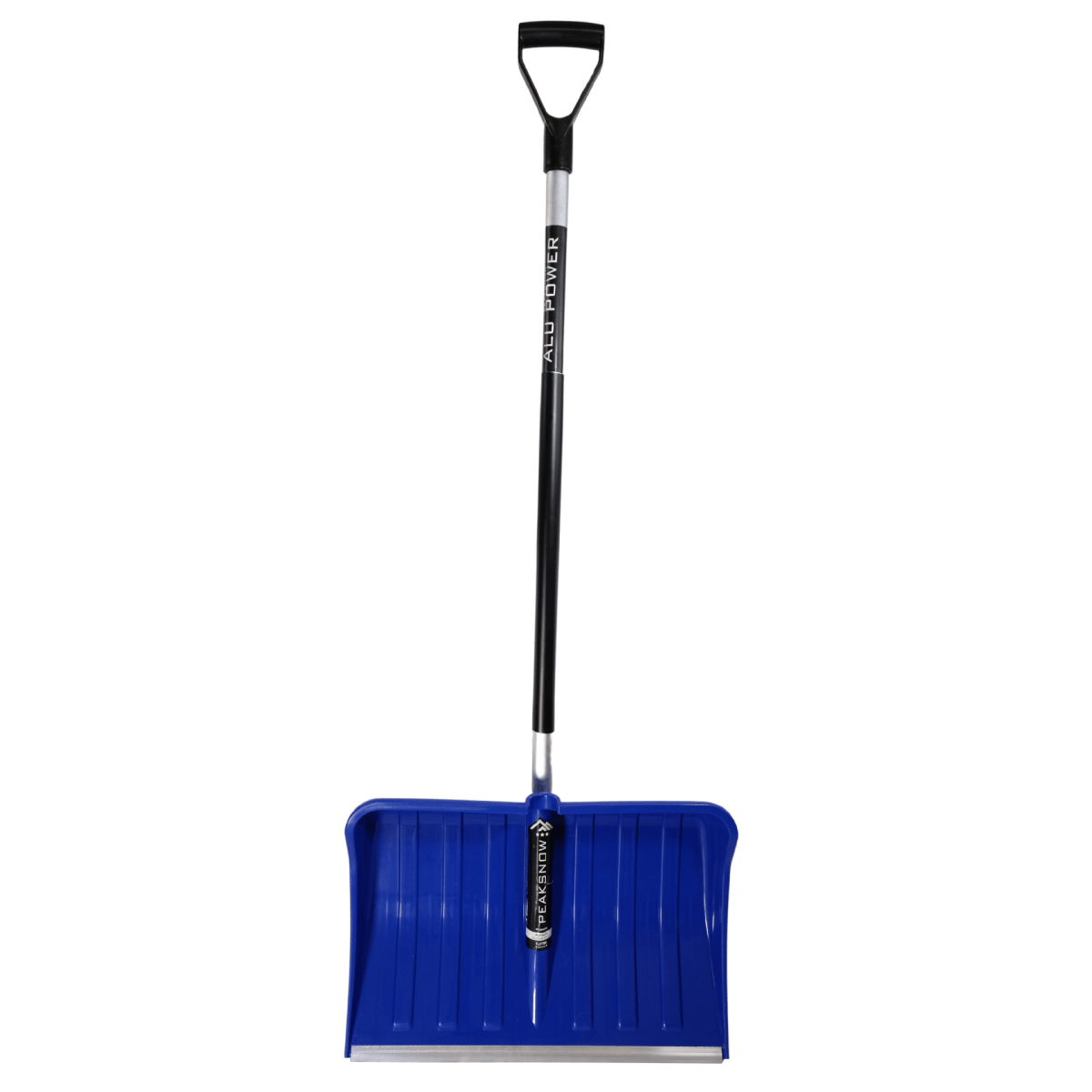 SHW Schneeschieber - Kunststoff 55 cm mit ergonomischem Stiel Blau - SHW - FIRE