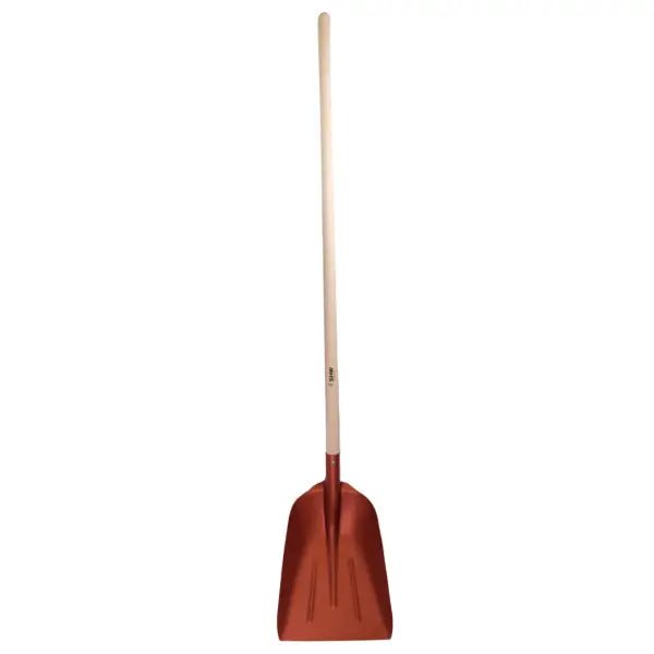 SHW Alu - Schneeschieber rot eloxiert 39x33cm - SHW - FIRE