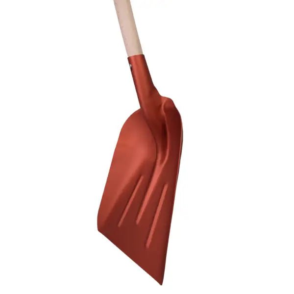 SHW Alu - Schneeschieber rot eloxiert 39x33cm - SHW - FIRE