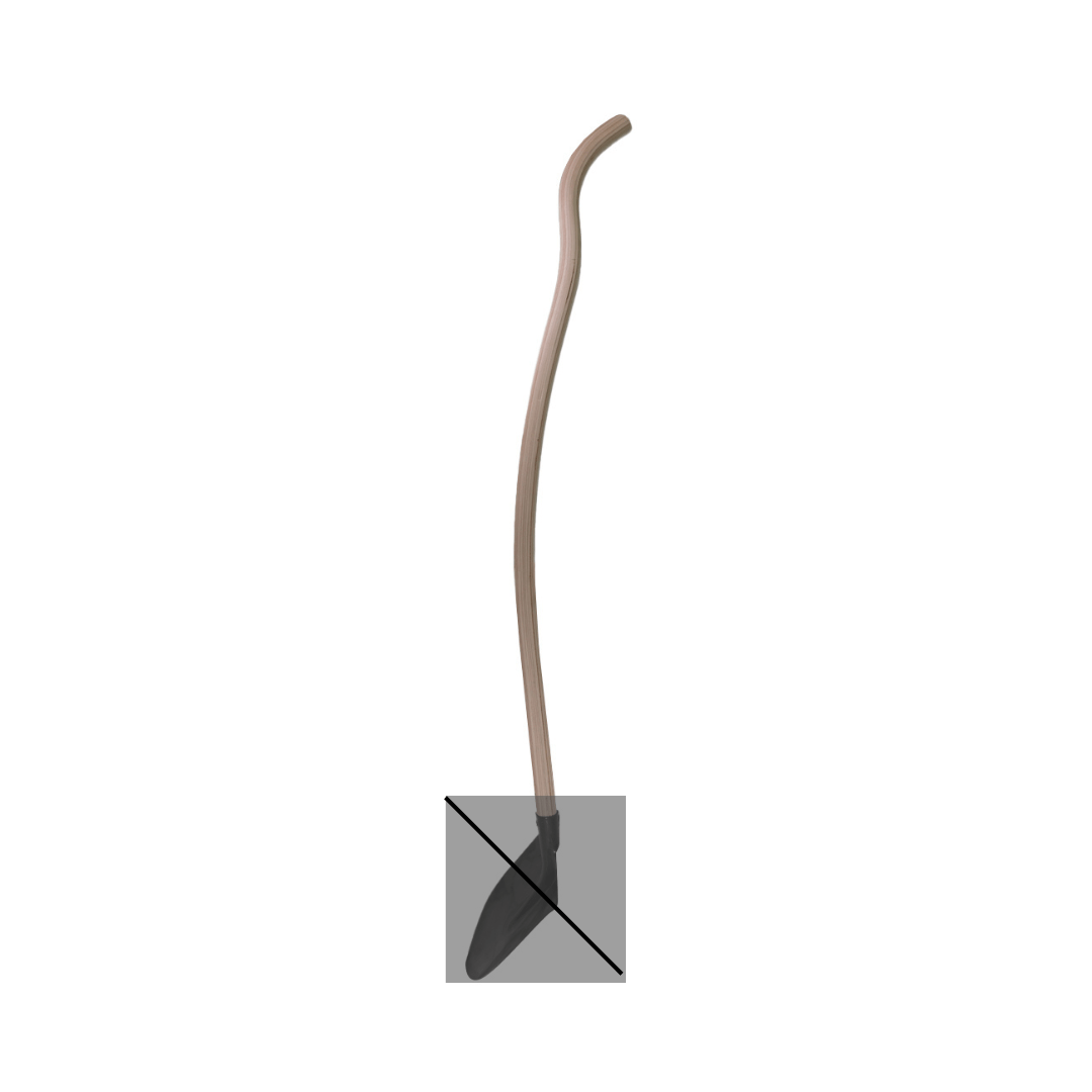 SHW Ergonomischer Stiel 130cm für Bayrische Sandschaufel - SHW - FIRE