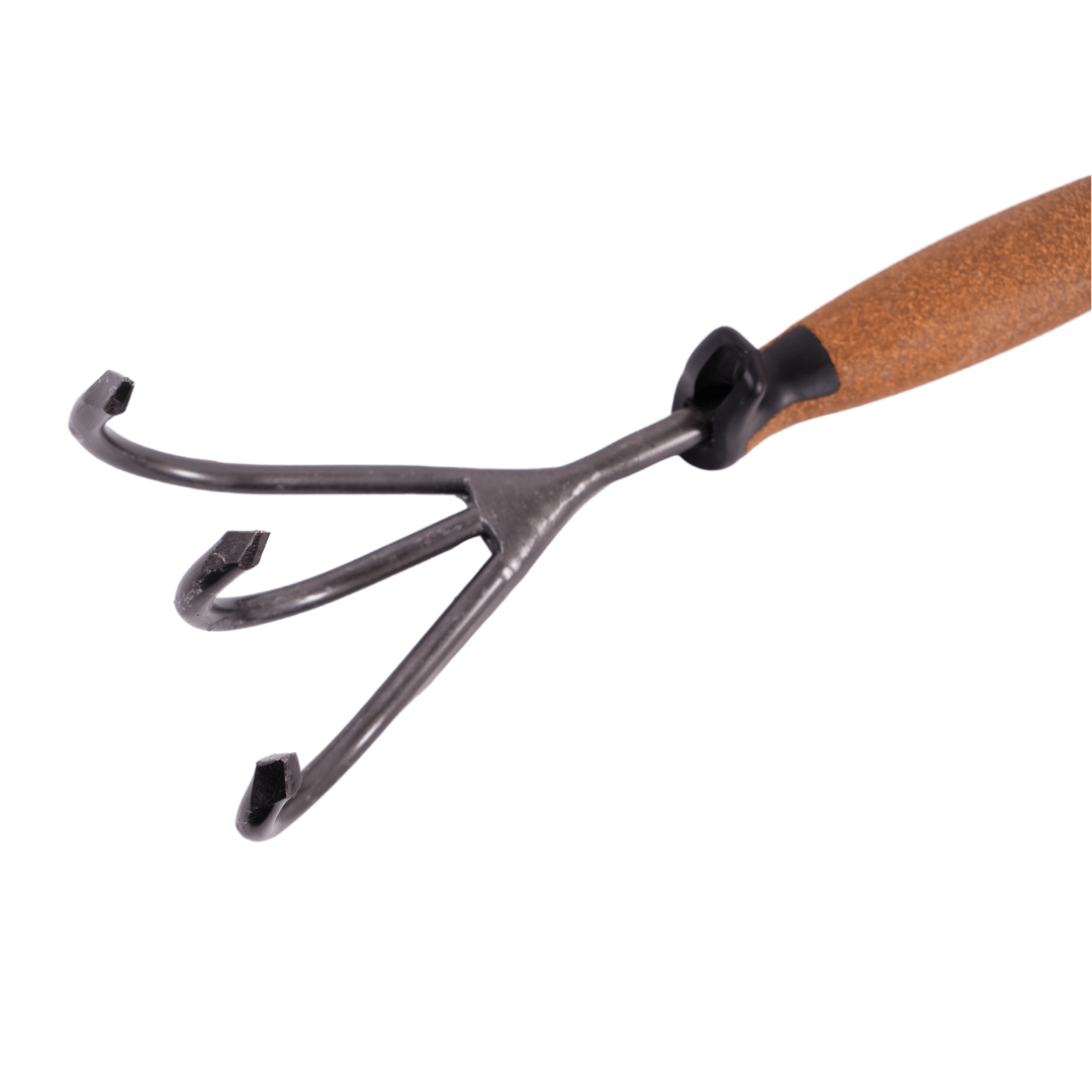 SHW Handgrubber 3 Zinken mit Korkgriff - SHW - FIRE