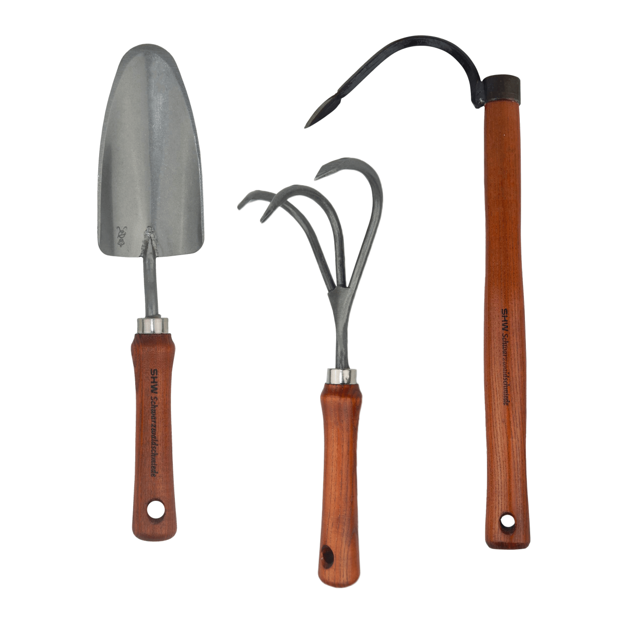 Set „Rex“: Hochbett‑Sauzahn + Handschaufelbreit + Handgrubber - SHW - FIRE