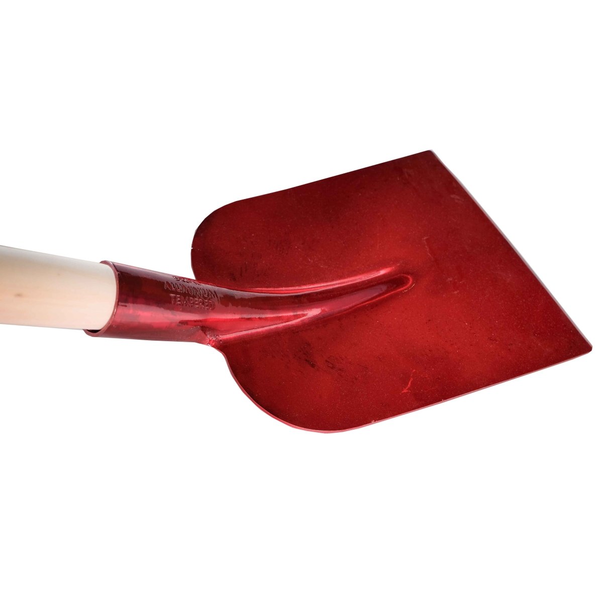 SHW Holsteiner Schaufel, Aluminium, Gr. 2 rot mit Buchenstiel - SHW - FIRE