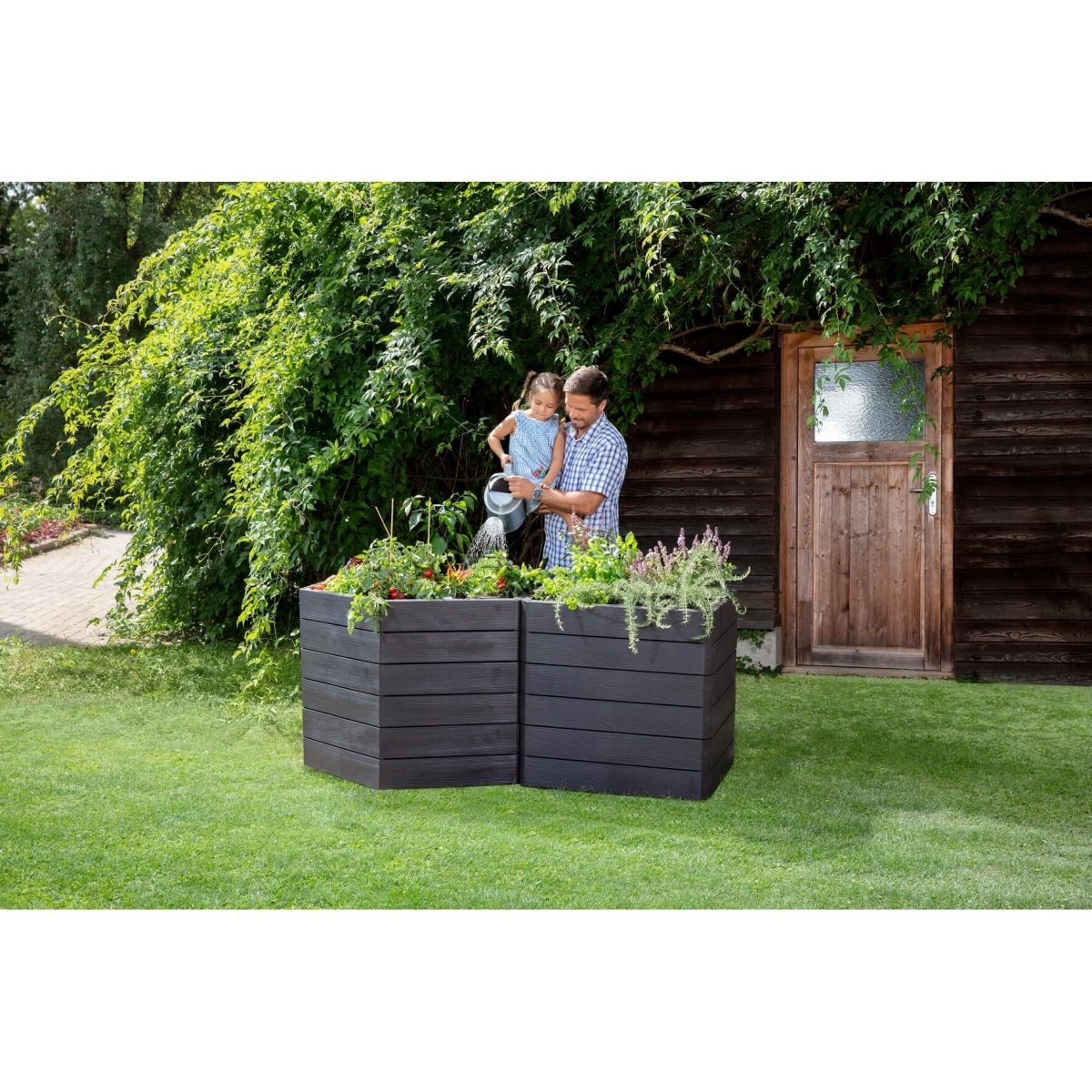 GARANTIA VARIO 3 Hochbeet mit Wassersparsystem - SHW - FIRE