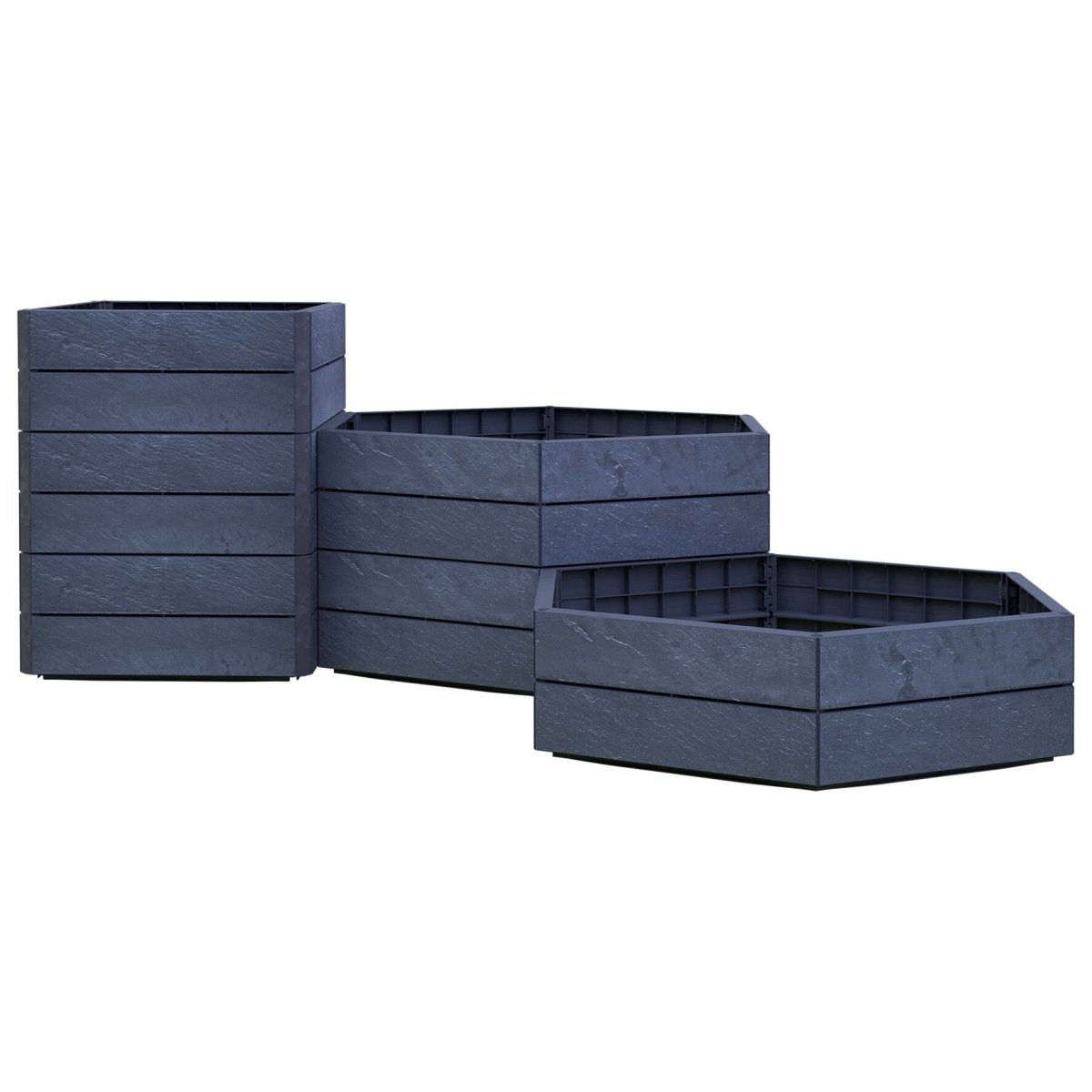 GARANTIA VARIO 3 Hochbeet mit Wassersparsystem - SHW - FIRE