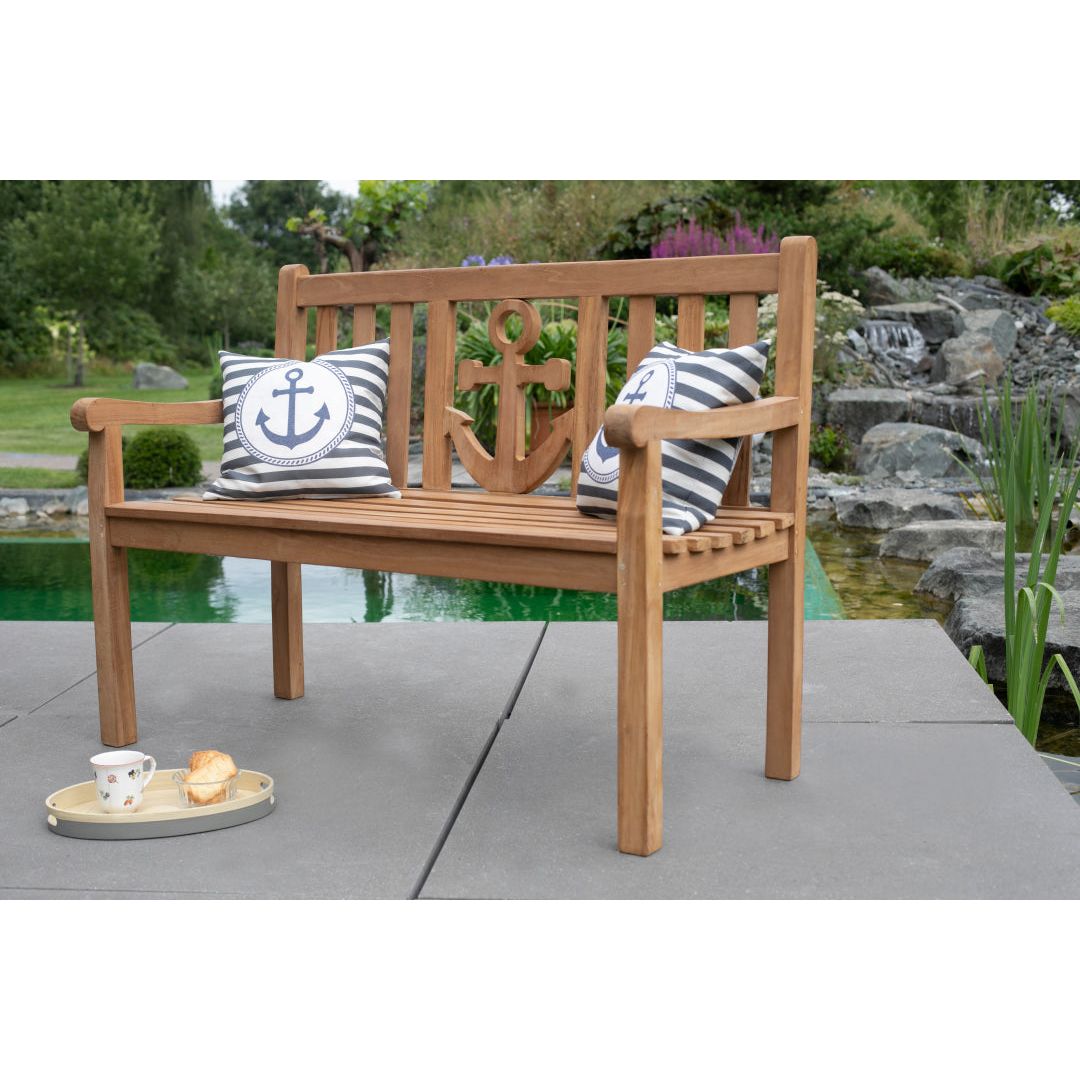 Gartenbank WOODIE aus Teakholz - SHW - FIRE