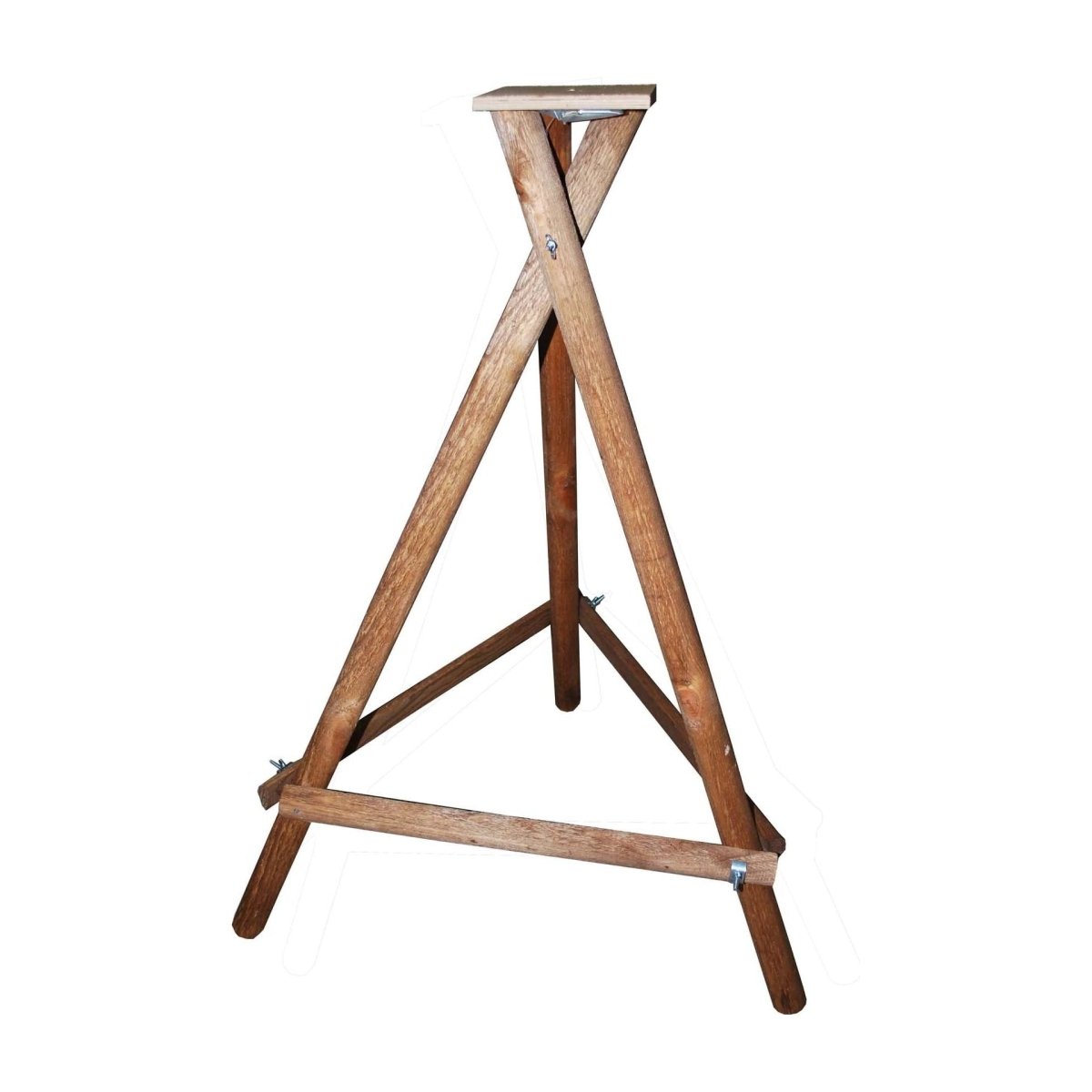 3 - Bein Fichtenständer Braun Höhe: 110 cm - SHW - FIRE