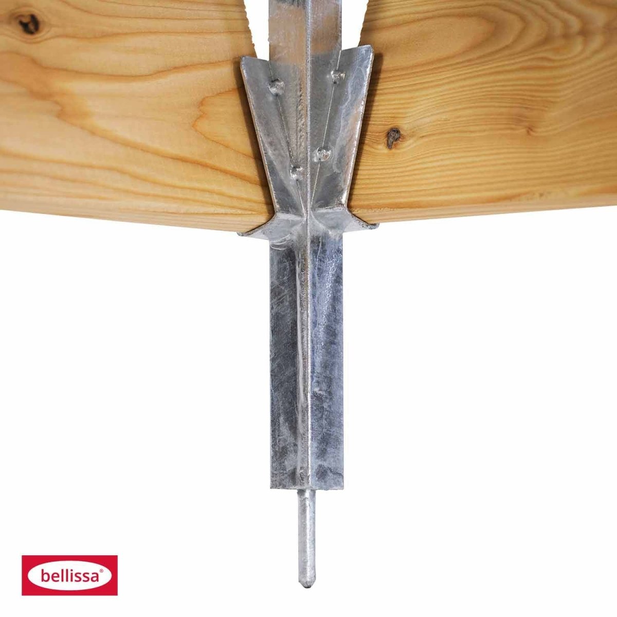 Bellissa Komposter Holz/Metall, feuerverzinkt, Gr. 90 x 90 x 90 cm - SHW - FIRE