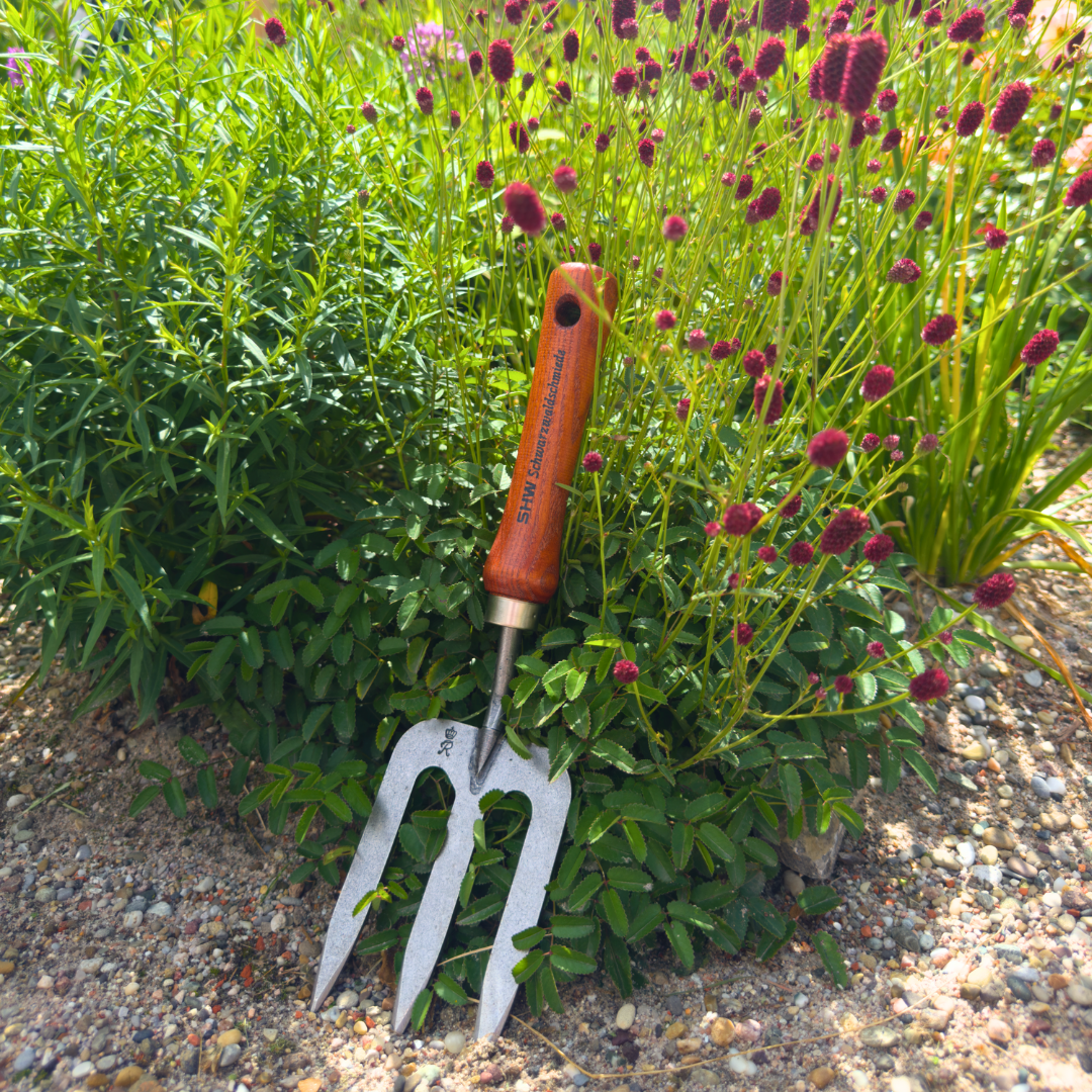 SHW REX-Handgabel mit Eschenholzgriff