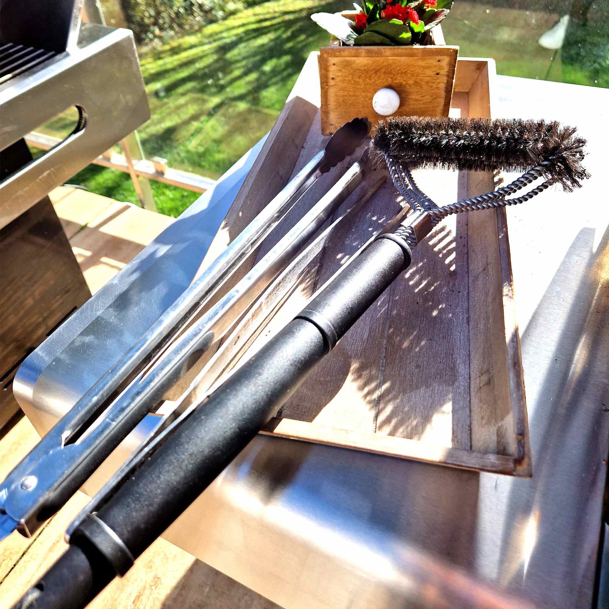 ALLGRILL BBQ Grillbürste, 22 cm  ALLGRILL    - Flammerando