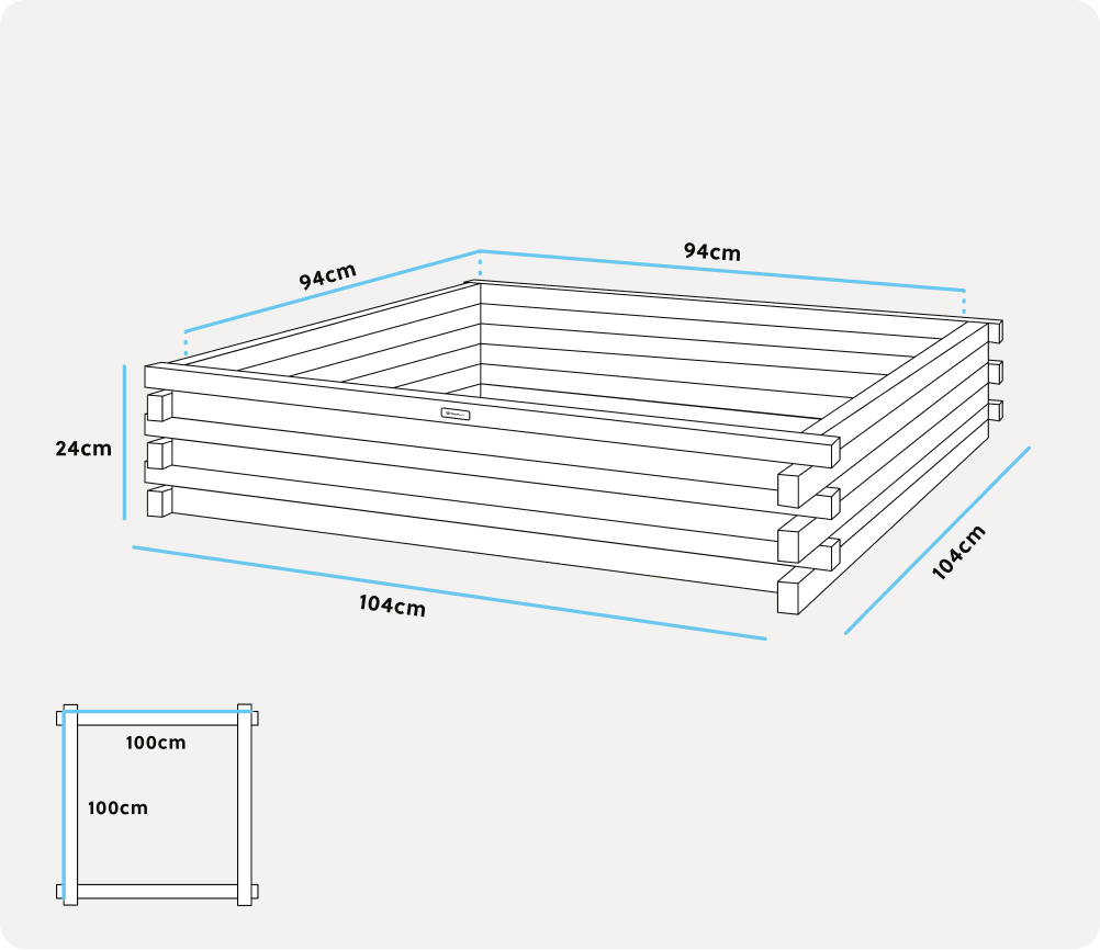 Hochbeet Timber
