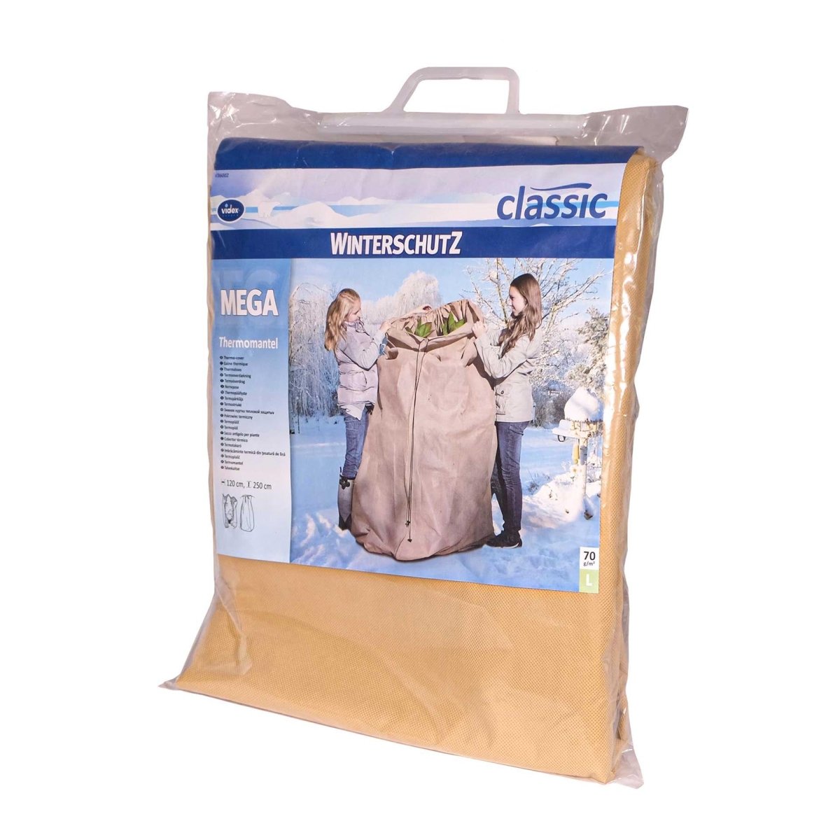 VIDEX Winterschutz Thermomantel - beige - SHW - FIRE