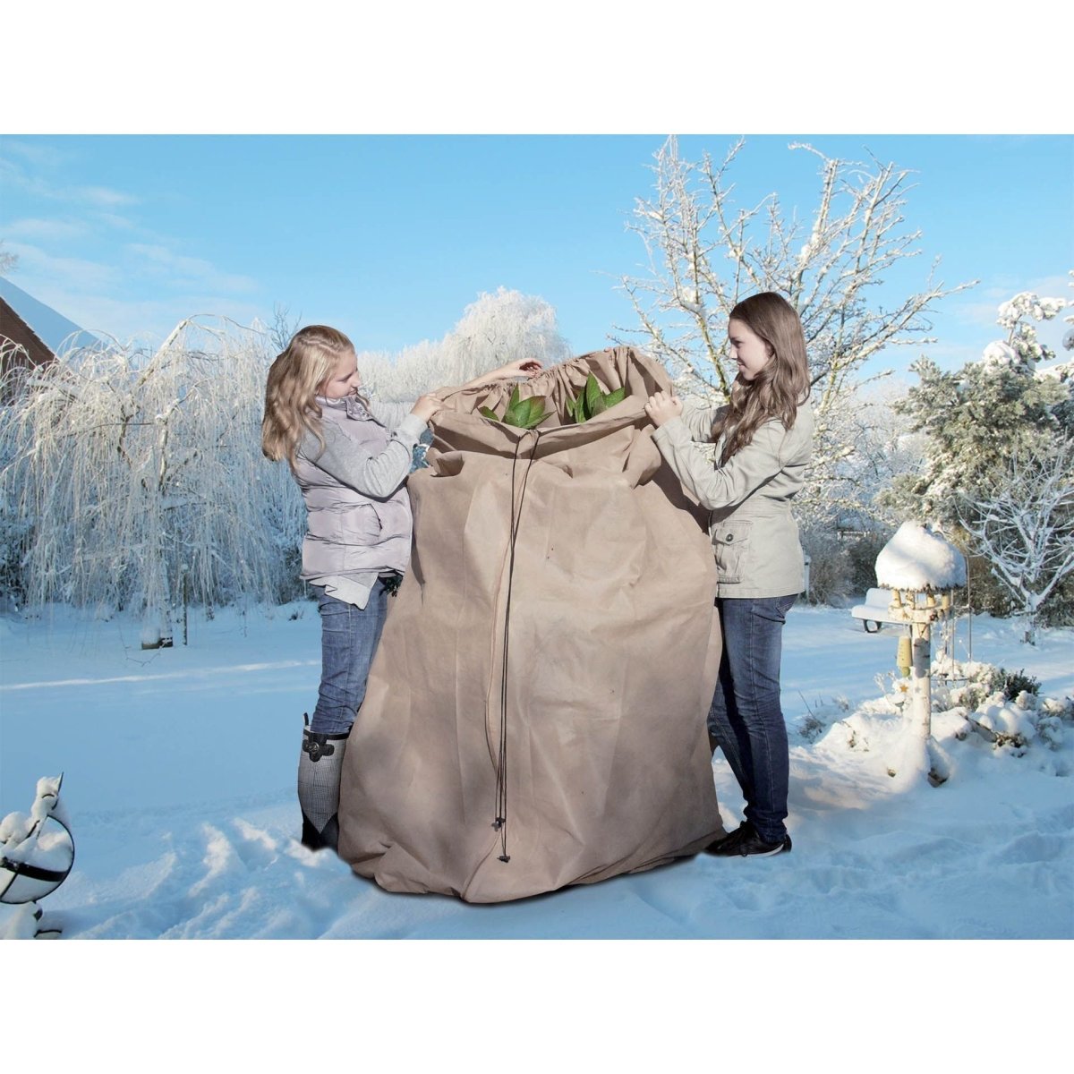 VIDEX Winterschutz Thermomantel - beige - SHW - FIRE